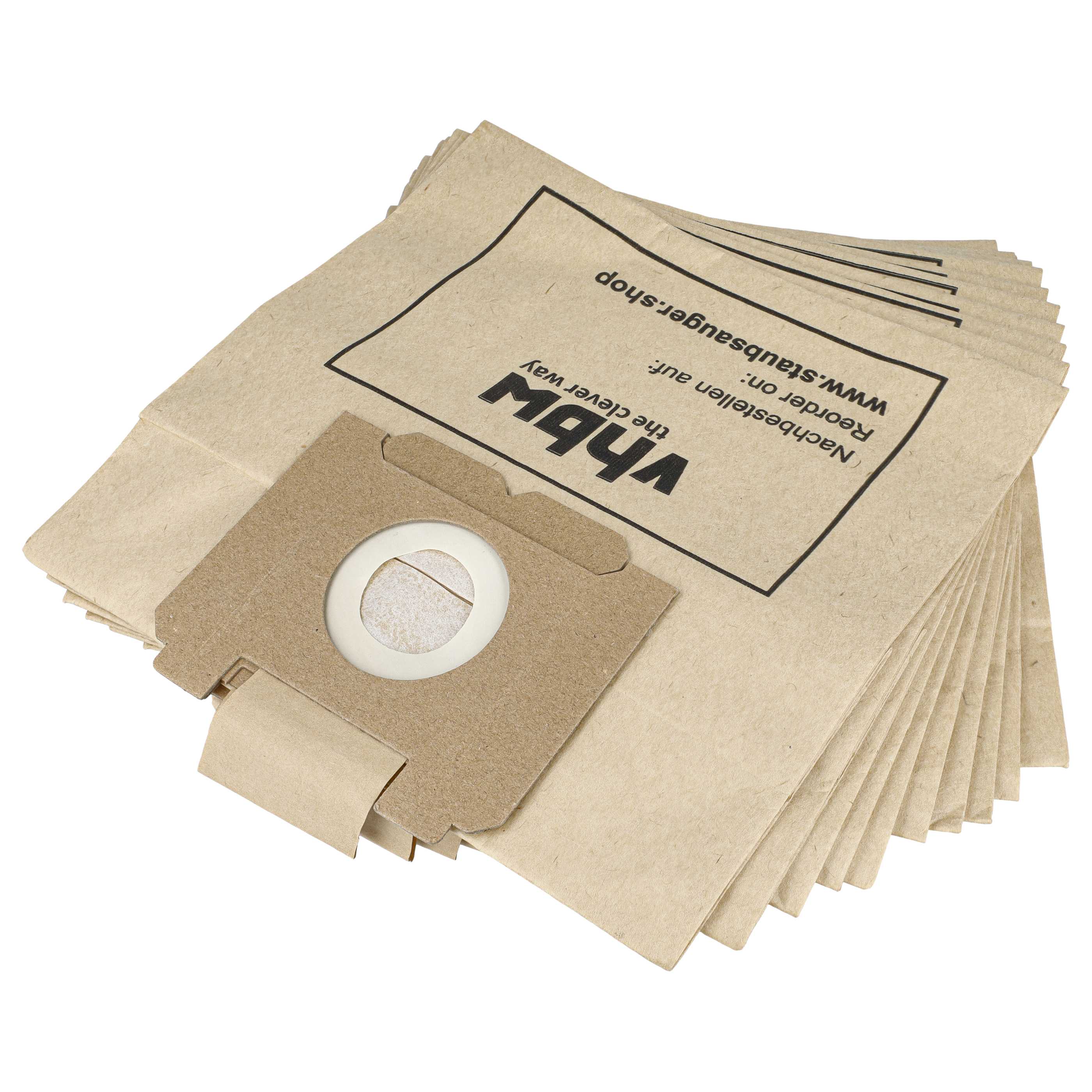 10x Sacchetto sostituisce Adix AE 120, AE 104 per aspiratore, carta