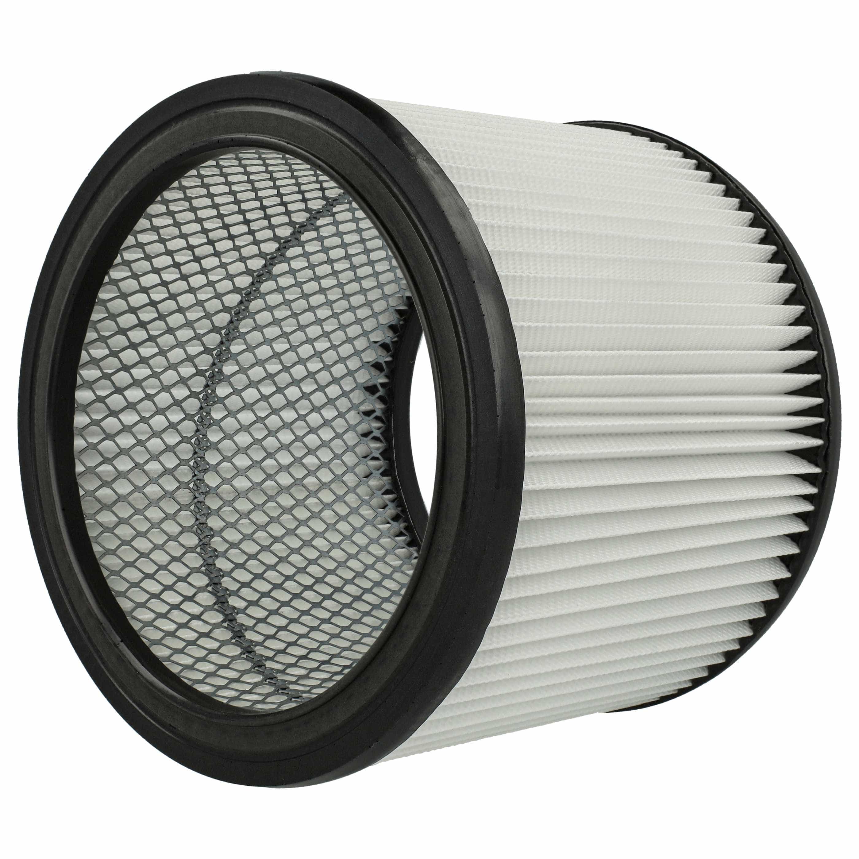 2x Filtercartridge filter / round filter replaces Masko 13297 for Masko Vacuum Cleaner, black / white