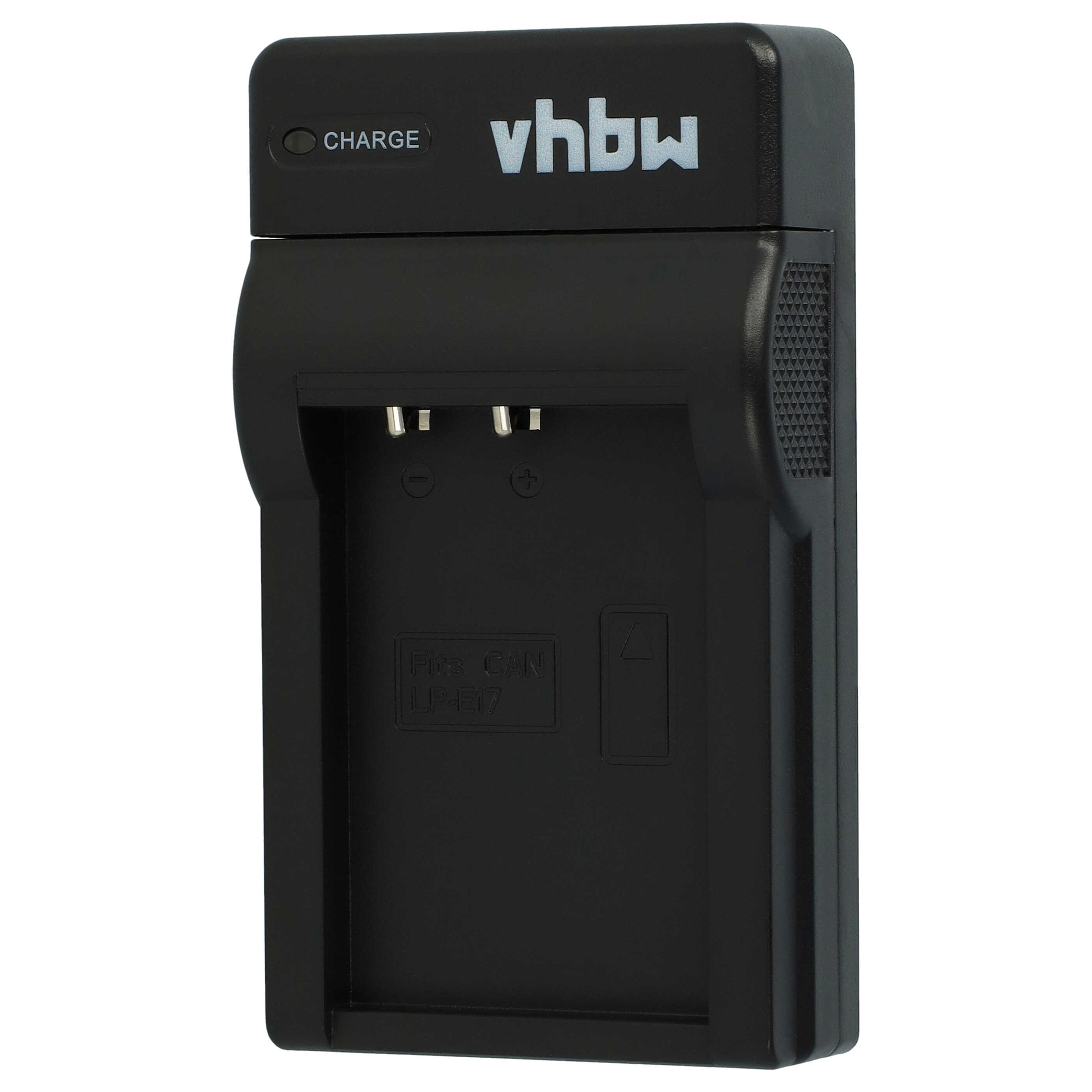 Battery Charger USB-C + Cable USB-C replaces Canon LC-E17, LC-E17C for Saramonic Digital Camera etc. - 0.5 A