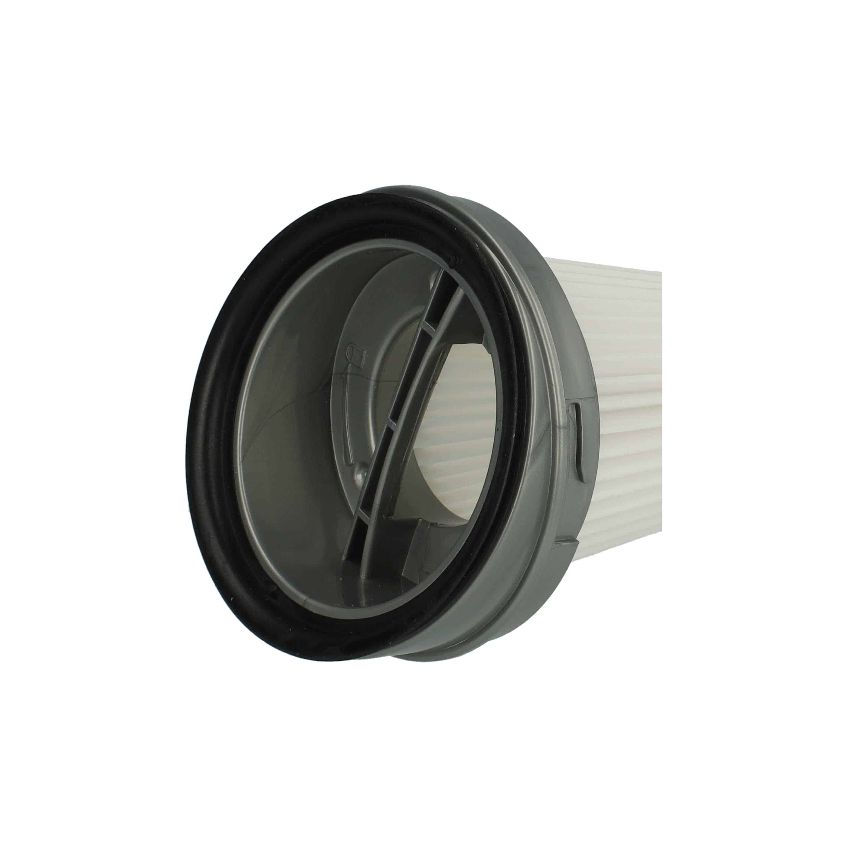 Filtro reemplaza Black & Decker SVF11, 1004708-73 para aspiradora - filtro plisado negro / blanco / gris