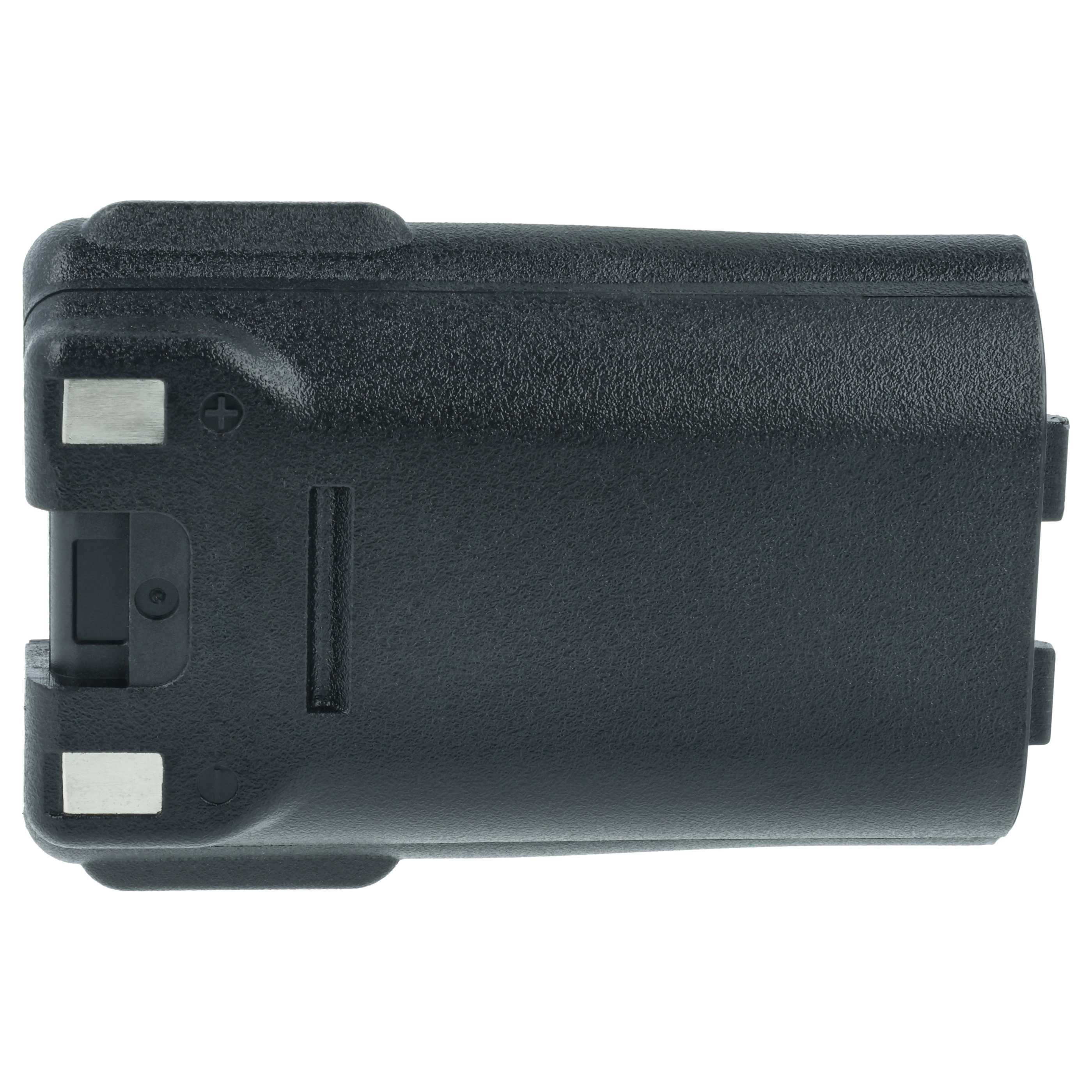 Radio Battery replaces Icom BP-245H, BP-245N, BP-245 - 2100 mAh 7.4 V Li-Ion + Belt Clip