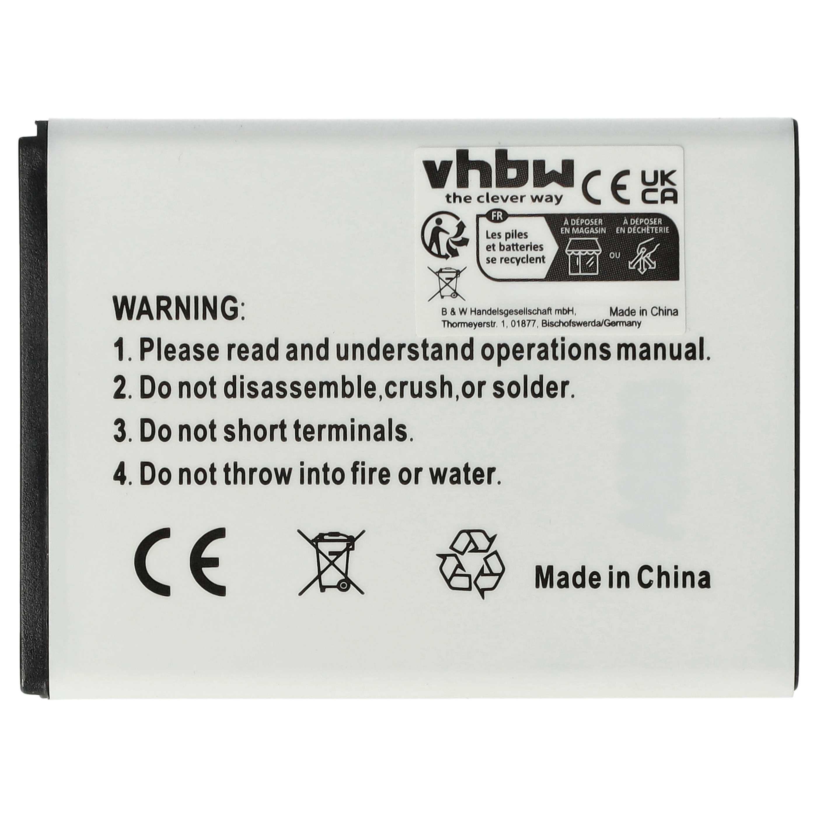 Akumulator do telefonu smartfona zamiennik Samsung EB464358VUBSTD, EB464358VU - 1300 mAh 3,7 V Li-Ion