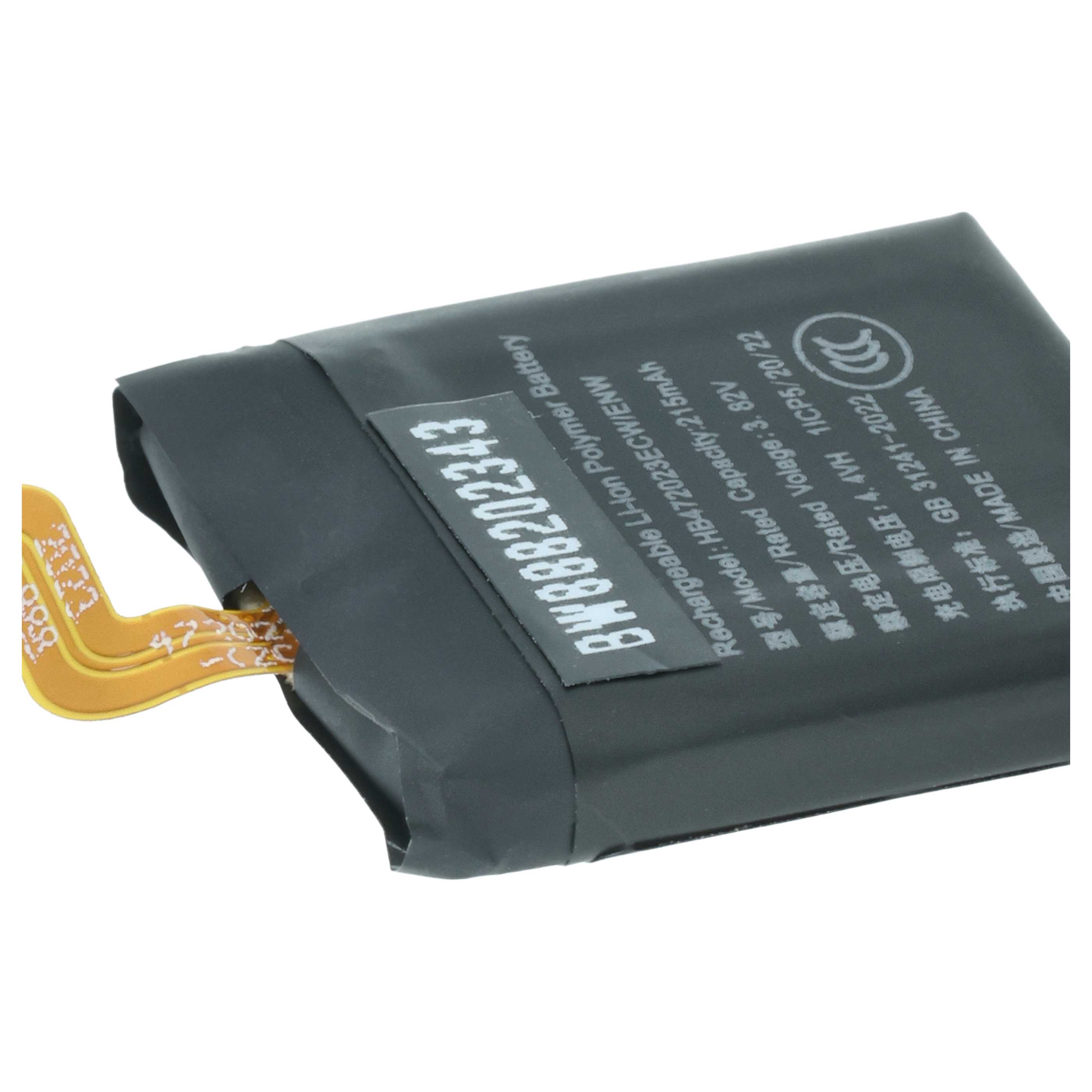 Smartwatch Battery replaces Huawei HB472023ECW - 210 mAh 3.82 V Li-polymer