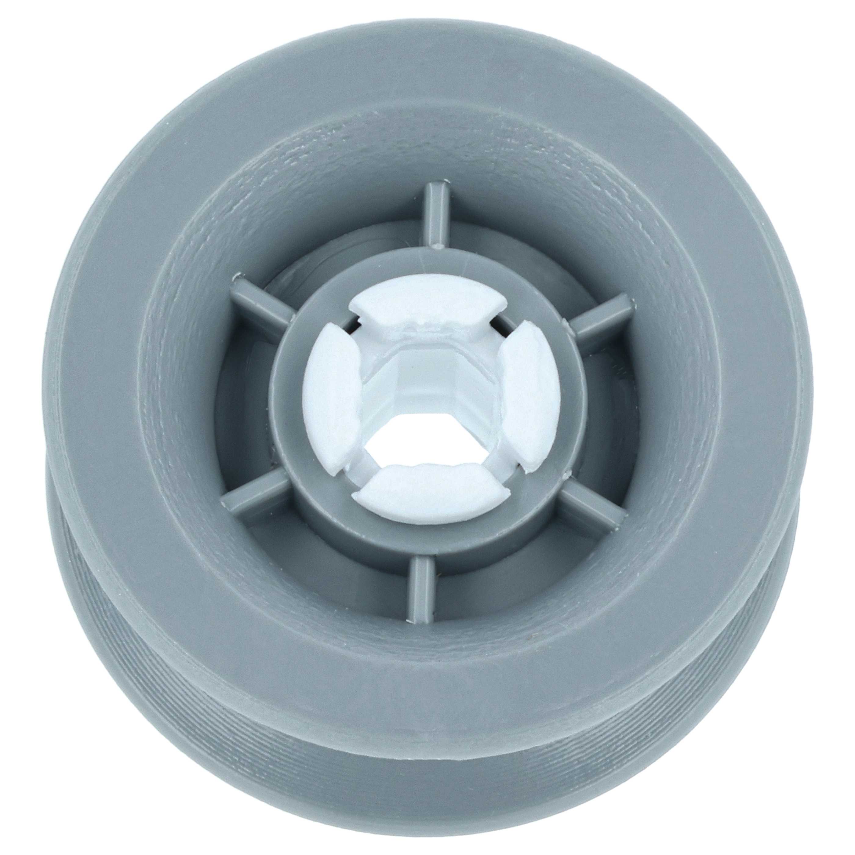 4x Korbrolle Unterkorb passend für Blaupunkt, Constructa, Balay, Pitsos Geschirrspüler u.a. - ⌀ 31 mm