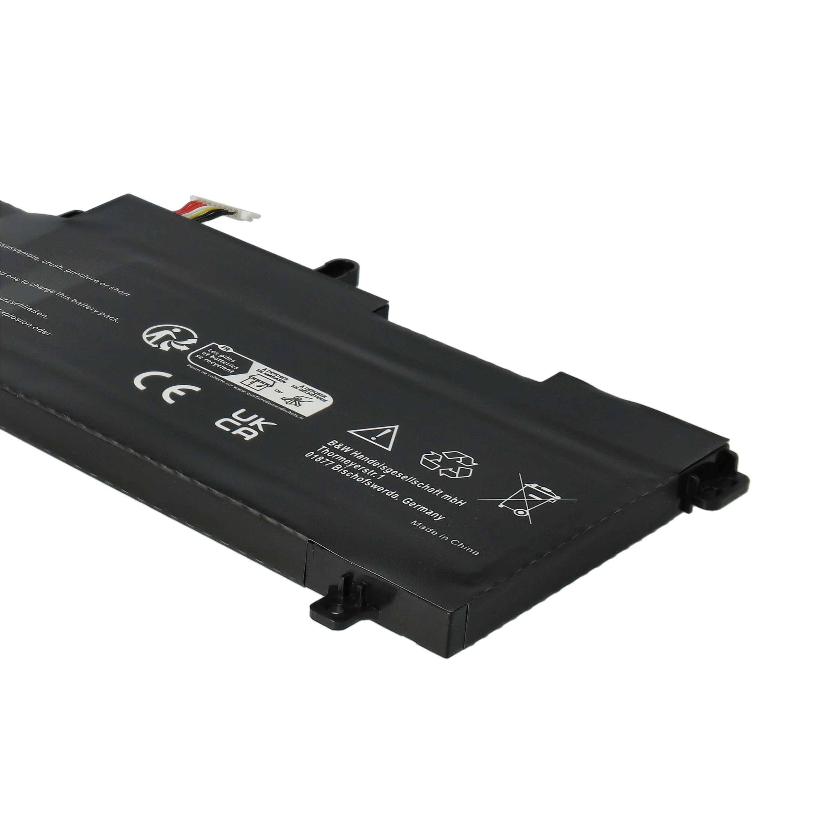 Akumulator do laptopa zamiennik C41N1541, 0B200-02070000 - 4200 mAh 15,2 V LiPo, czarny