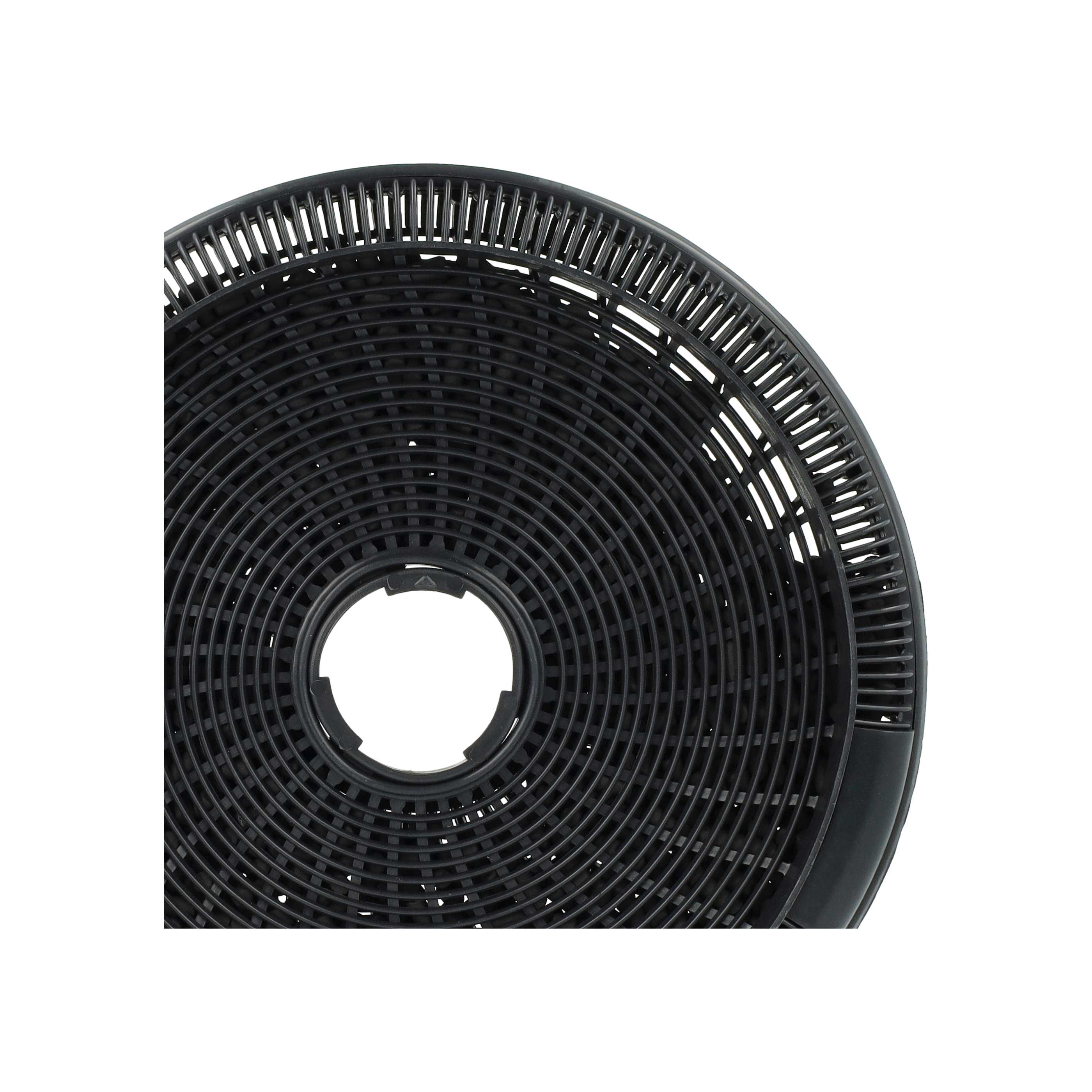 4x Filtres à charbon actif remplace Airlux CR430, AS-AZKF350, 8718868949813 pour hotte Zanussi
