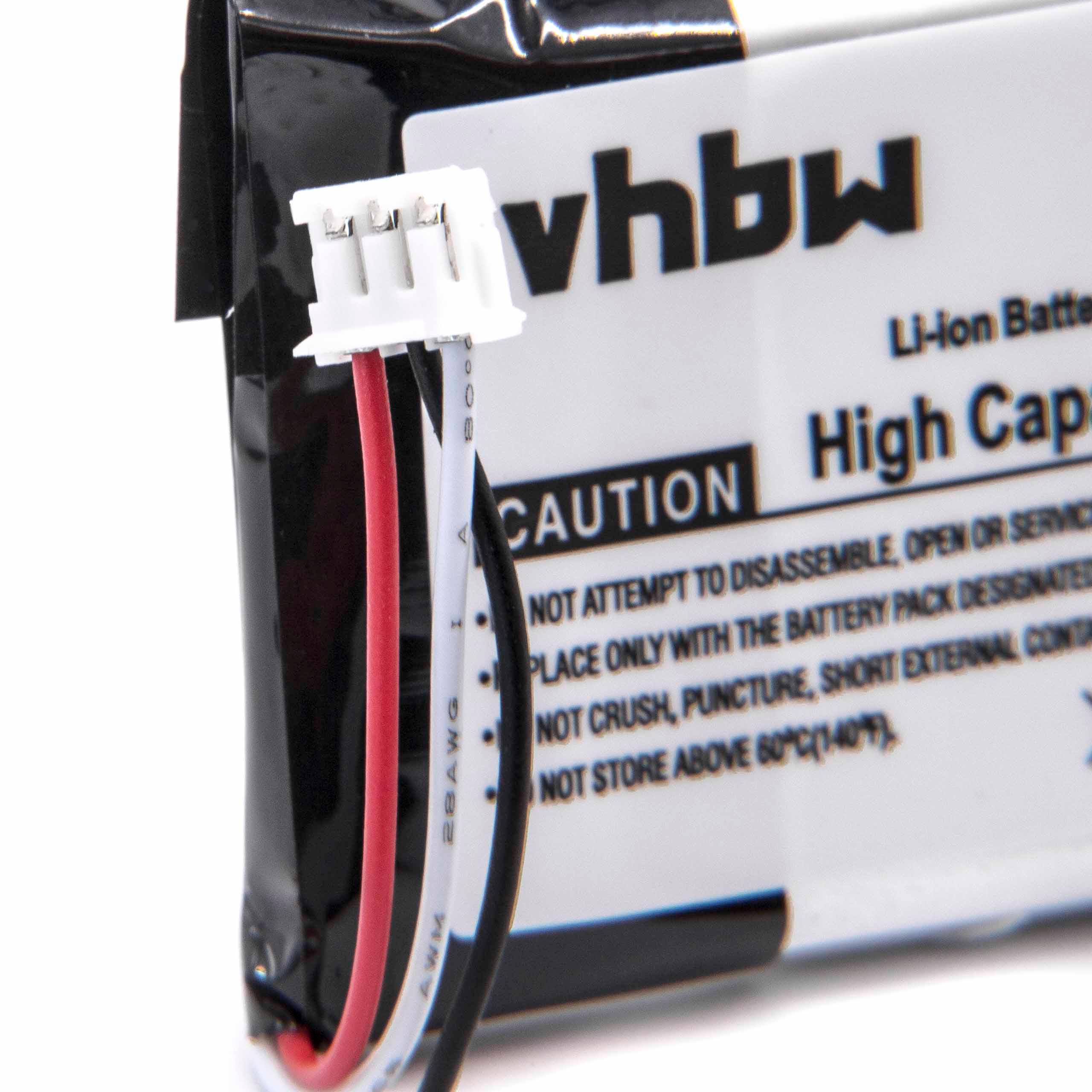 2x Batteries remplace Grundig SL-422943 pour téléphone Philips - 500mAh 3,7V Li-polymère