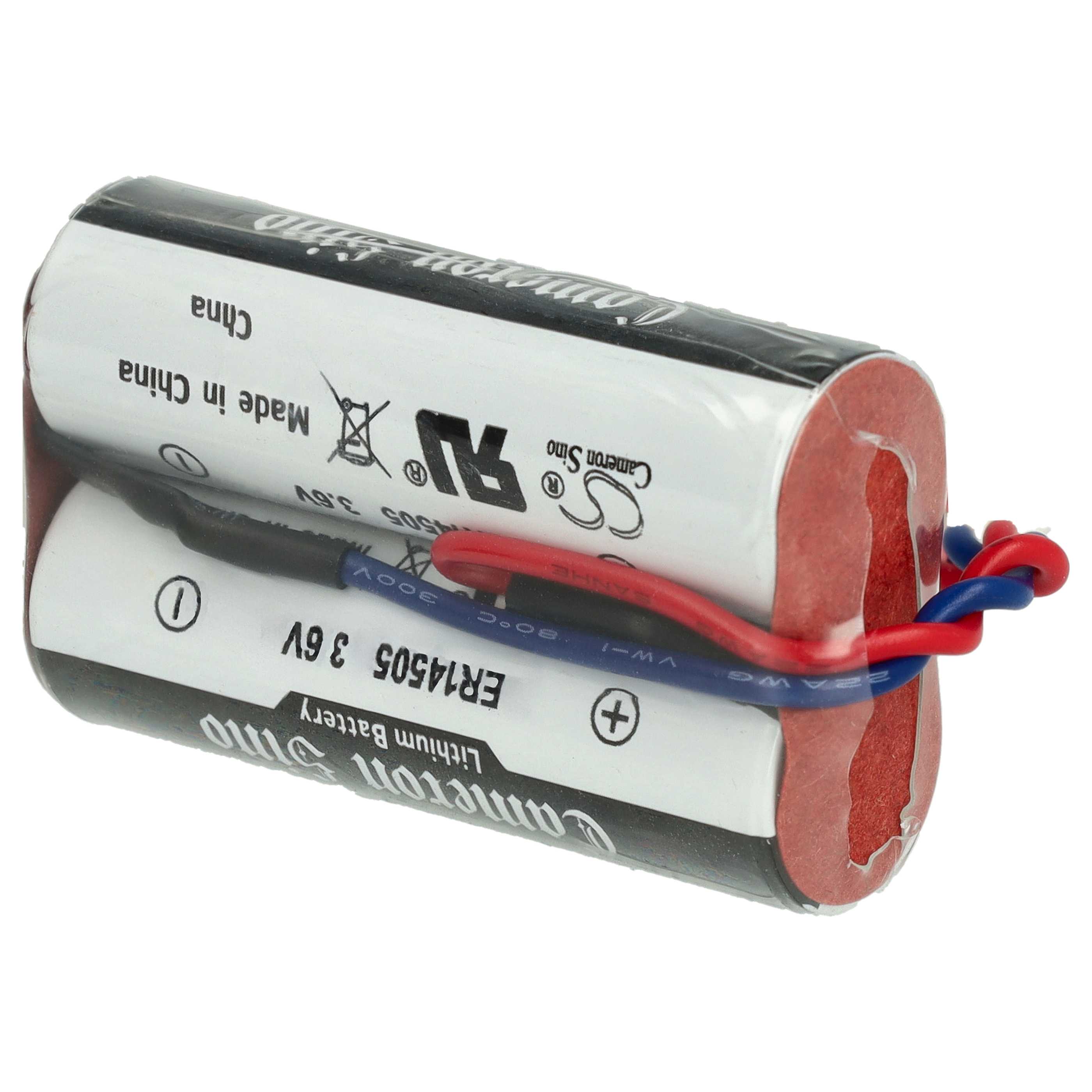 Bewegungsmelder-Batterie als Ersatz für ABB D8904, FAS8904, 4016779392402 - 5400mAh 3,6V Li-SOCl2