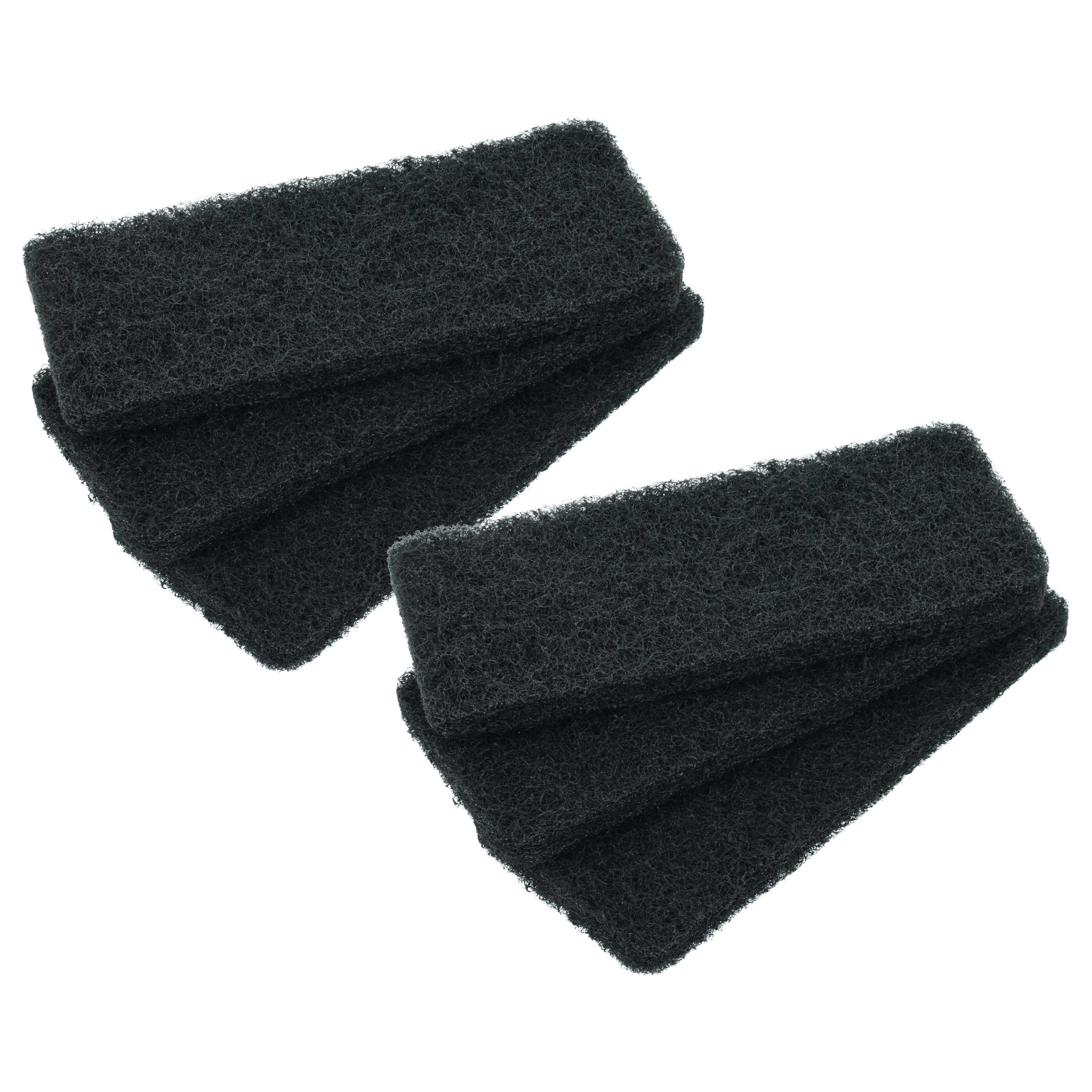 6x Activated Carbon Filter replaces Rotho 6397208080 for Rotho Food Bin, Waste Caddy - 15.9 x 6.9 x 4 cm