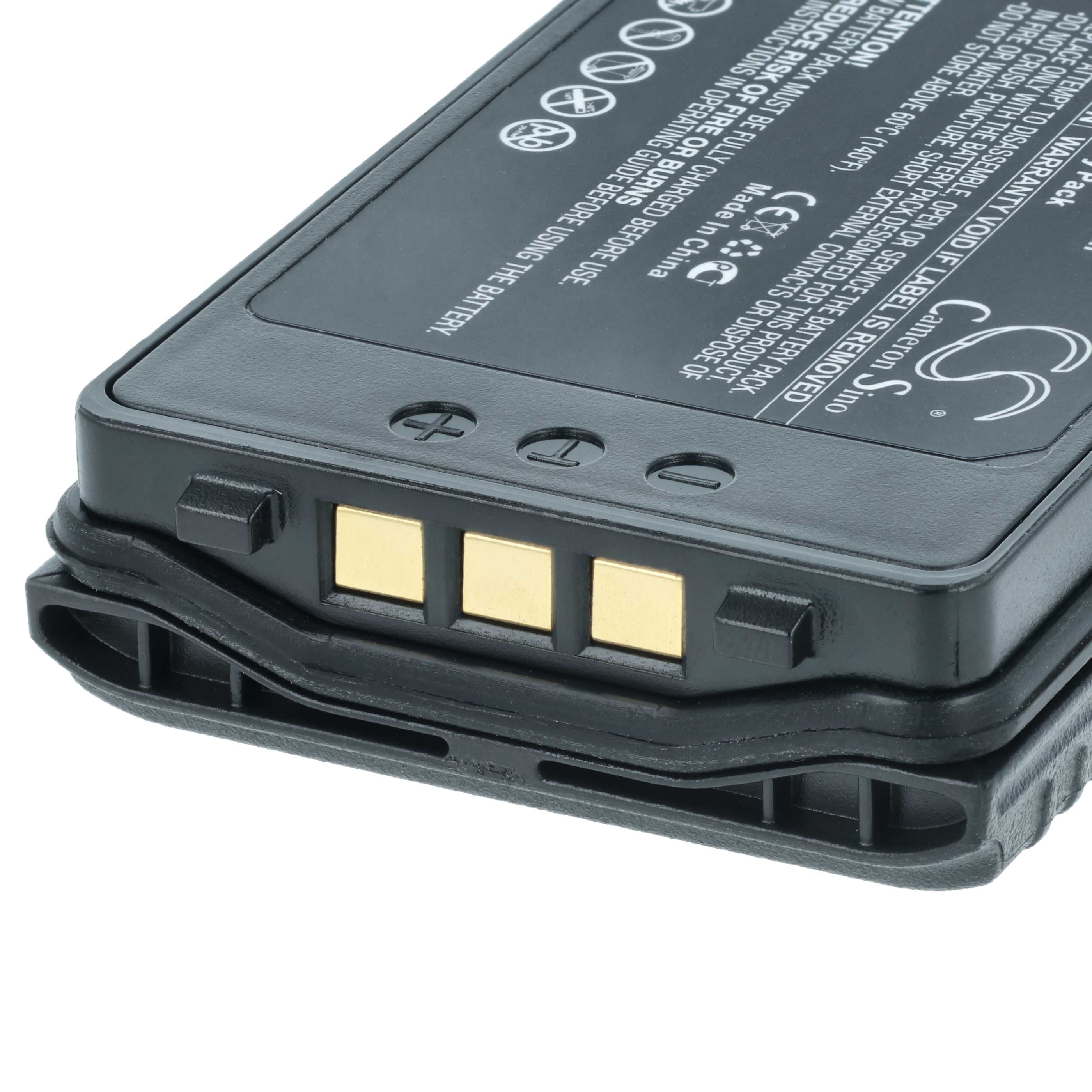 Radio Battery replaces Yaesu SBR-24L - 1800 mAh 7.4 V Li-Ion