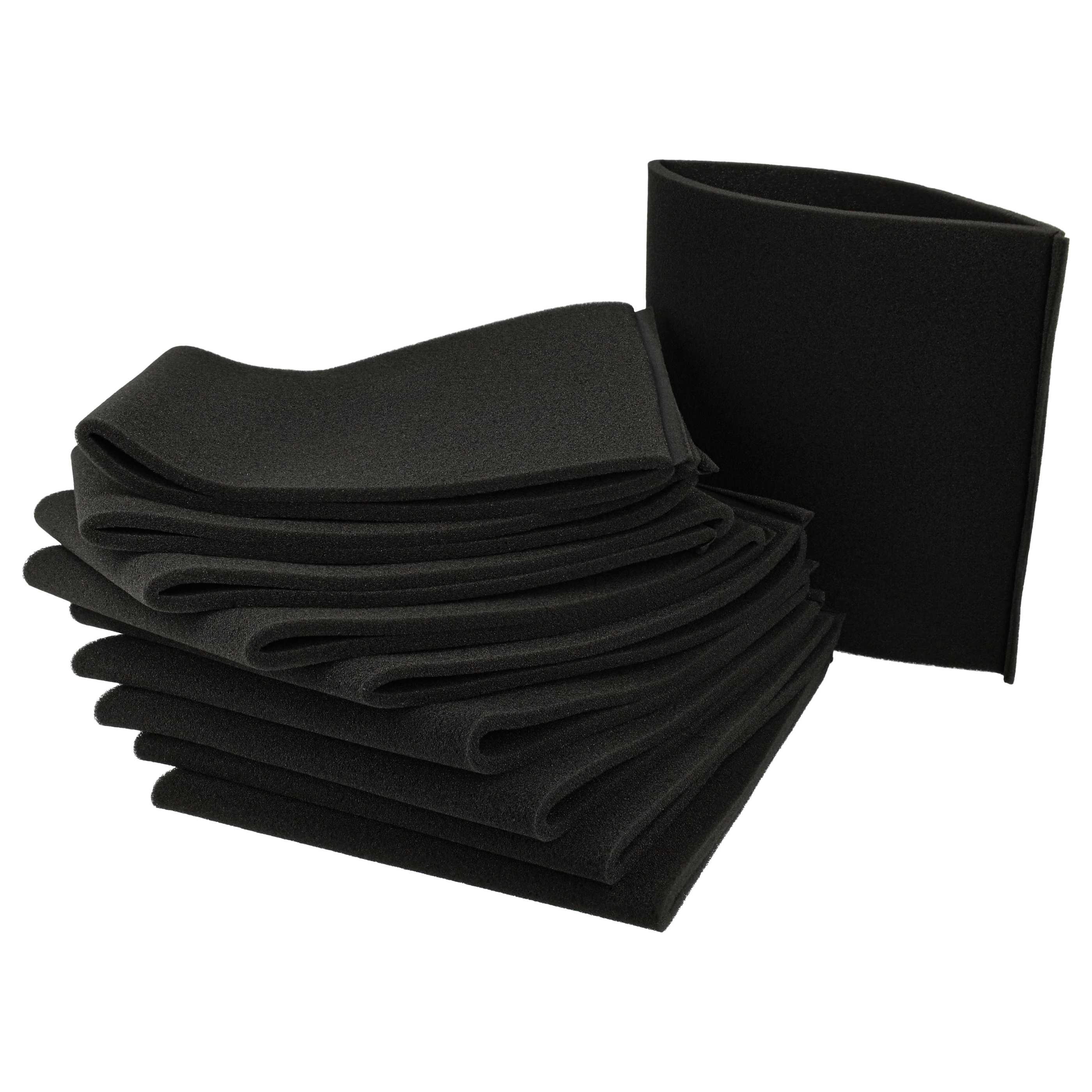 10x foam filter replaces Einhell 2351136, 23.511.36, 23.511.32, 2351132, 23.511.30 for Kress Vacuum Cleaner