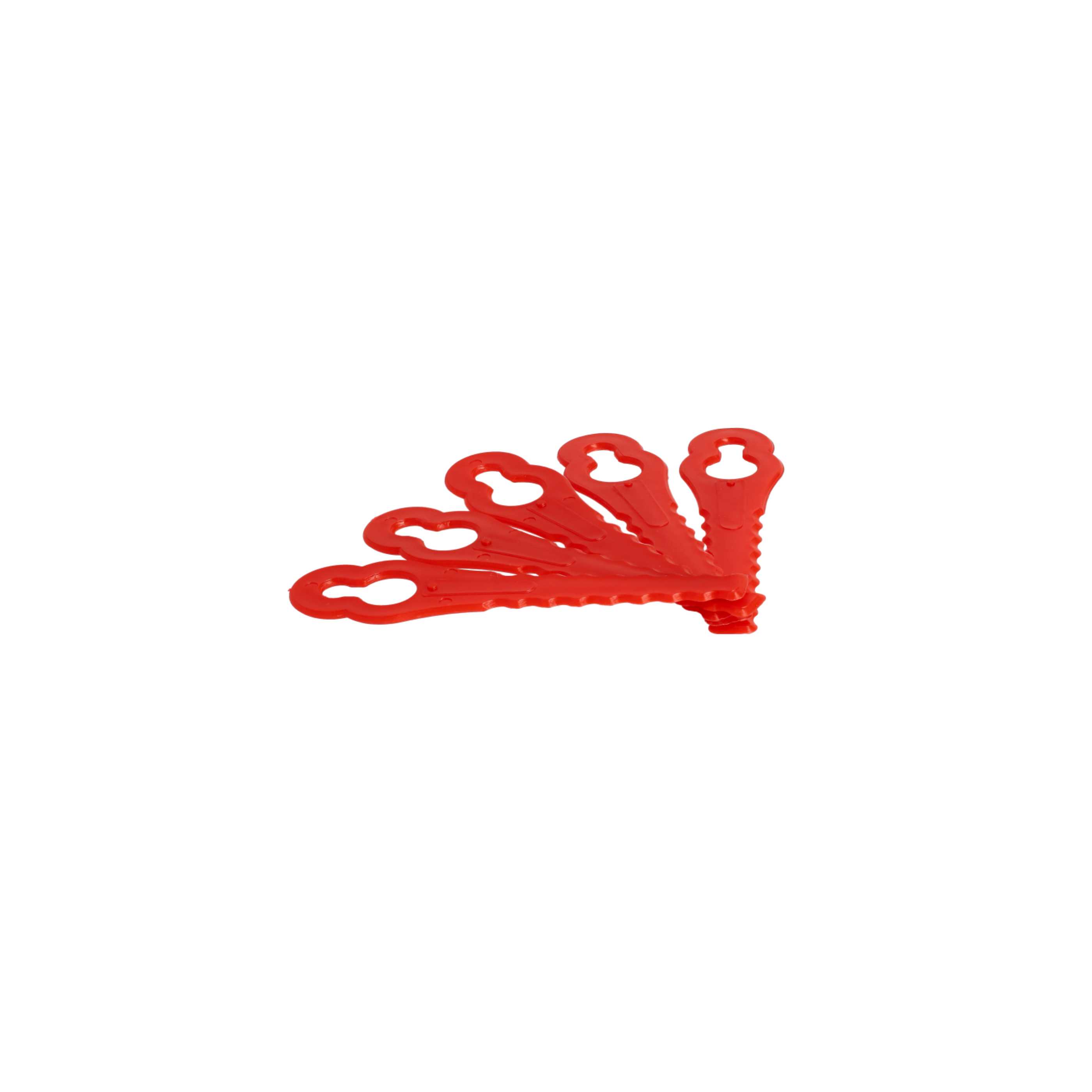 20x Lames remplace Güde 58586 pour débroussailleuse – Couteaux plastique, Rot