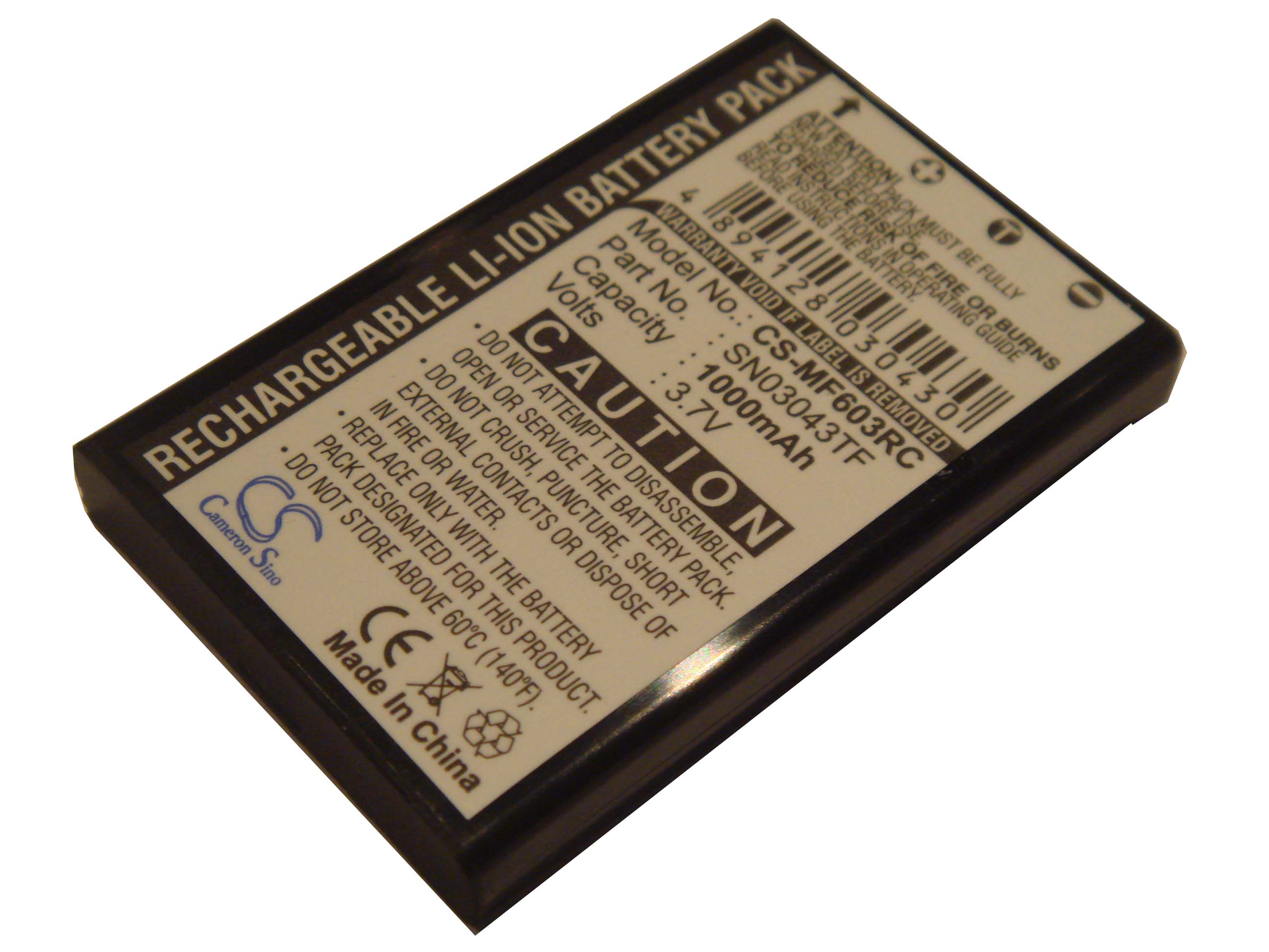 Remote Control Battery Replacement for One for All SN03043TF - 1000mAh 3.6V Li-Ion