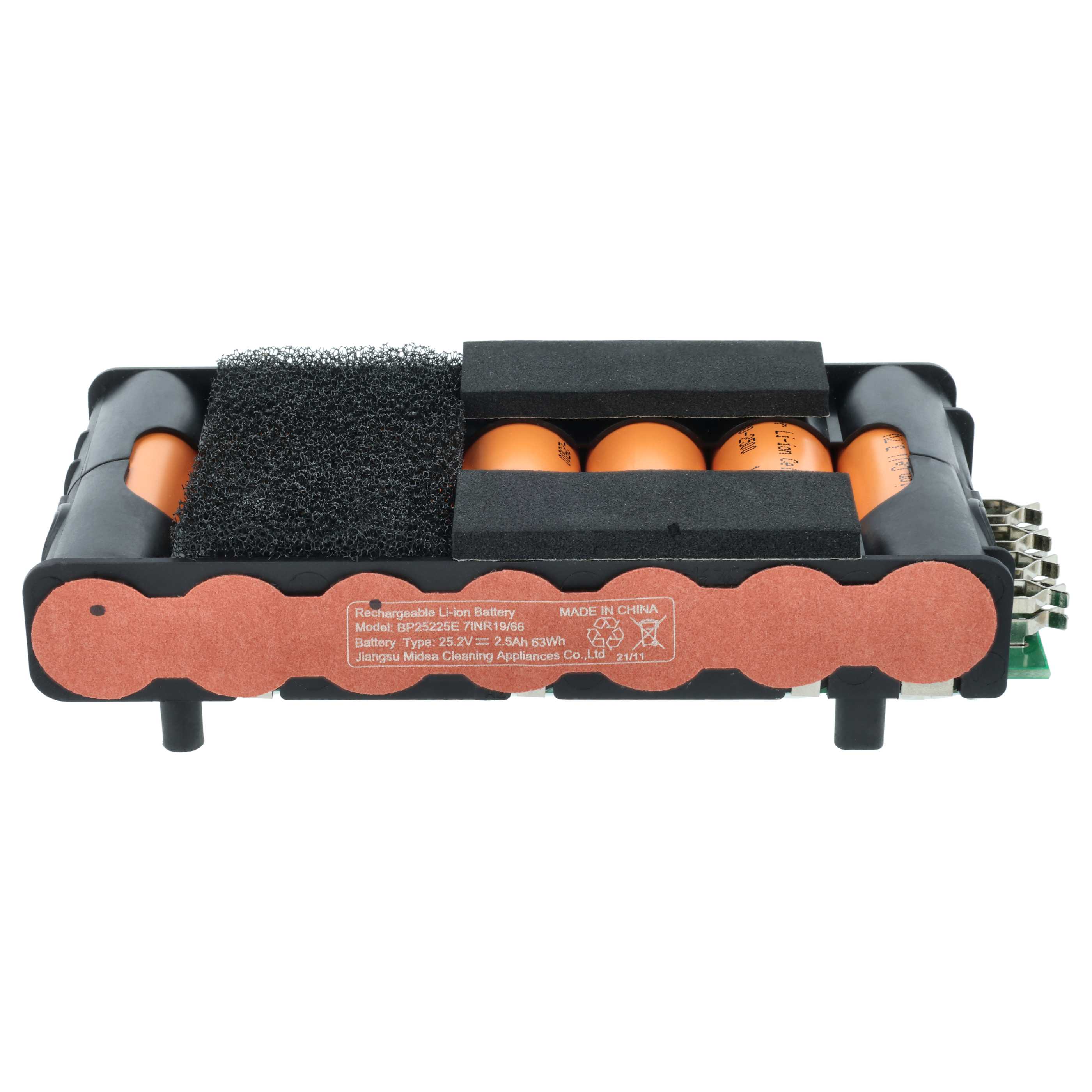 Battery replaces Grundig BP25220G, BP2522A, 9178018779 for Grundig etc. 2500mAh, 25.2V, Li-Ion