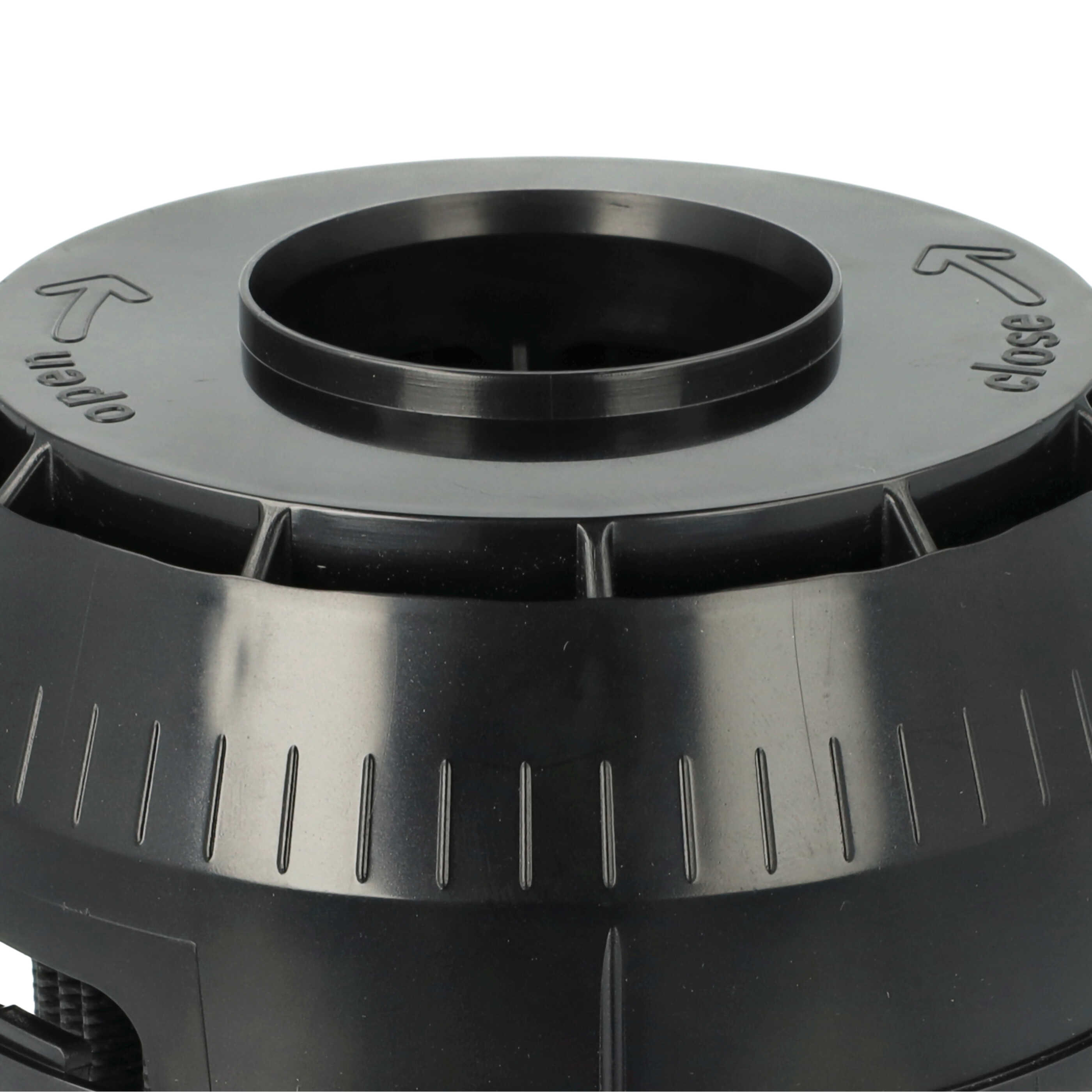 Filtro reemplaza Bosch 2609256d46, 00649841 para aspiradora - filtro laminar, negro