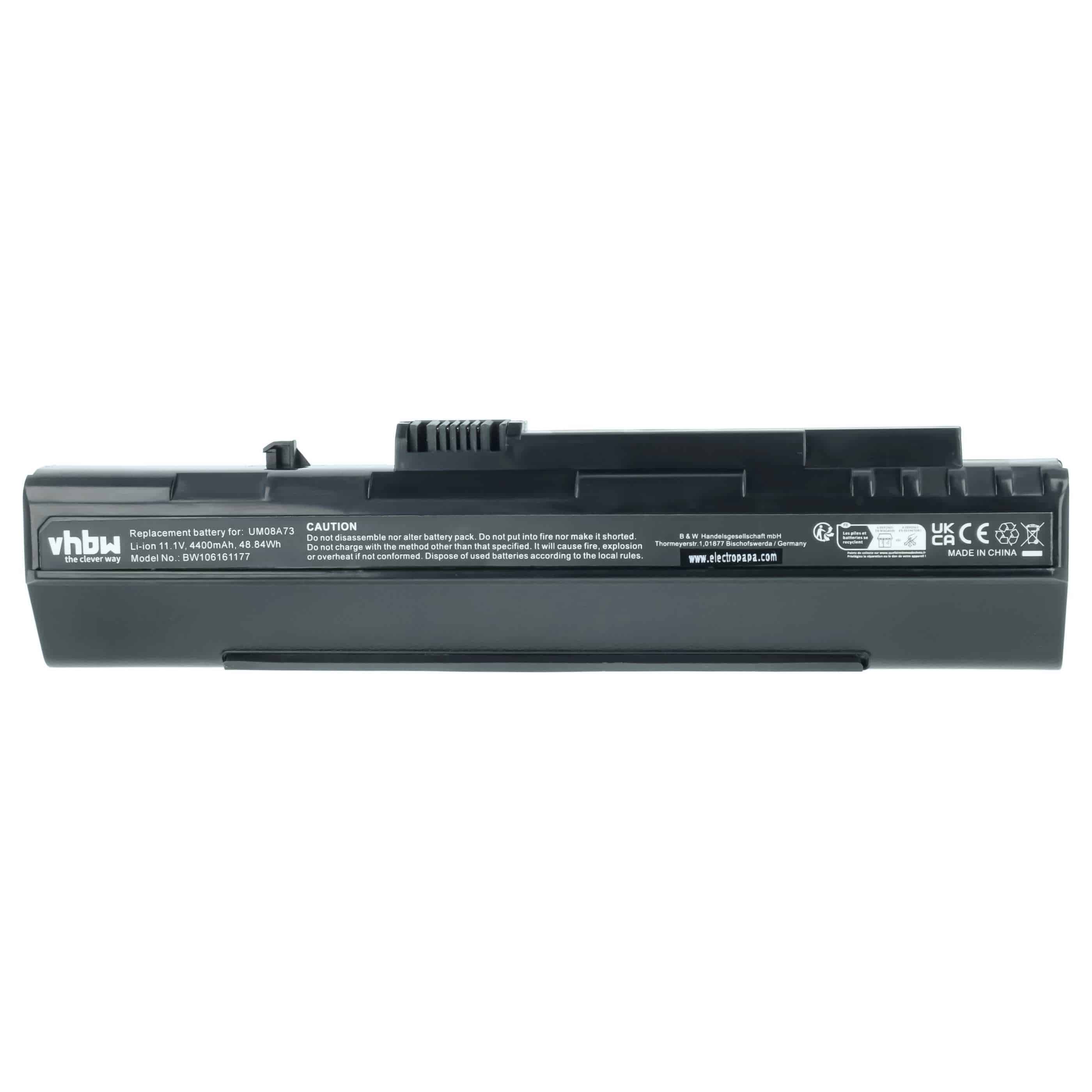 Akumulator do laptopa zamiennik Acer BT.00605.035, 934T2780F - 4400 mAh 11,1 V Li-Ion, ciemnoniebieski