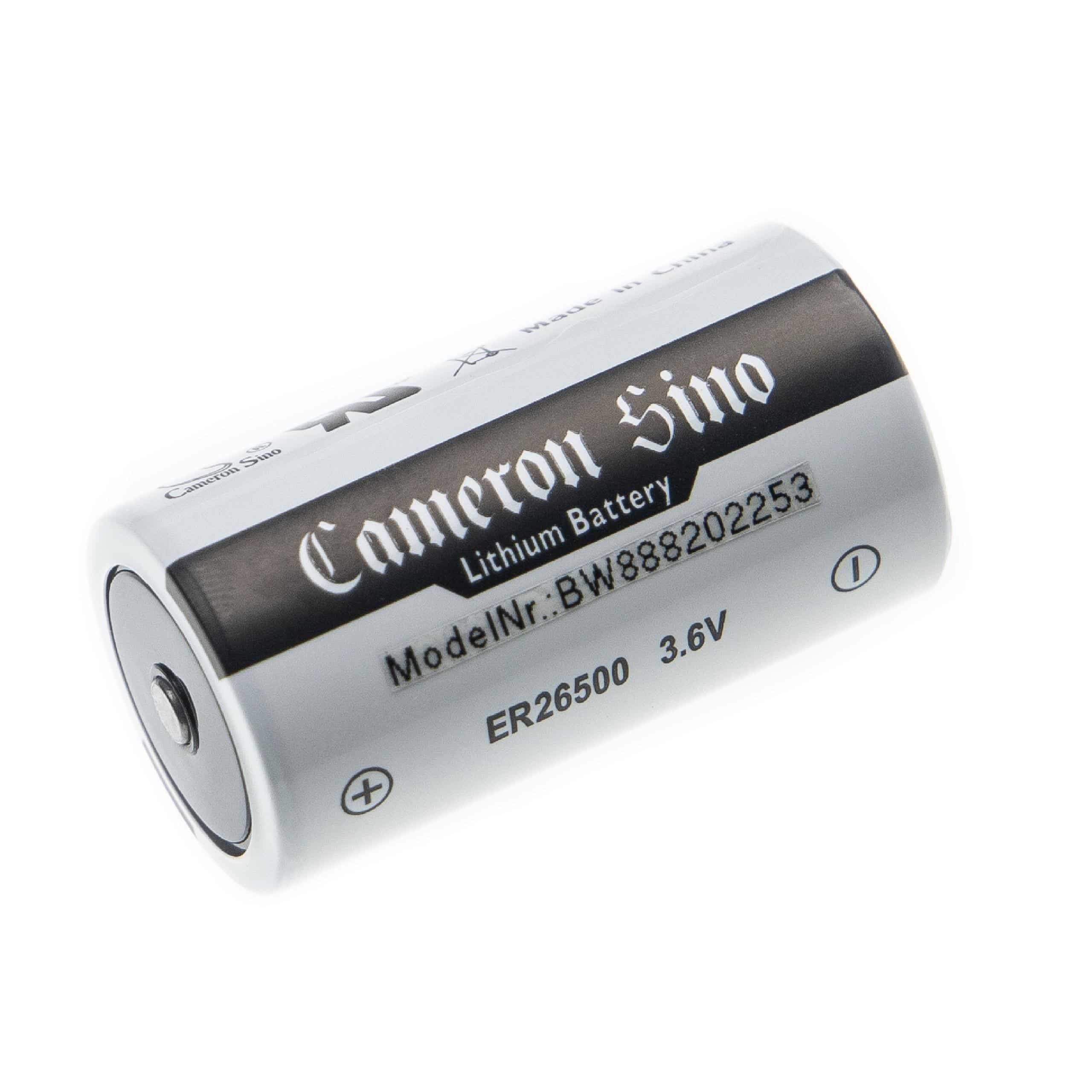ER26500 (Size C) Batterie - 8500mAh 3,6V Li-SOCl2