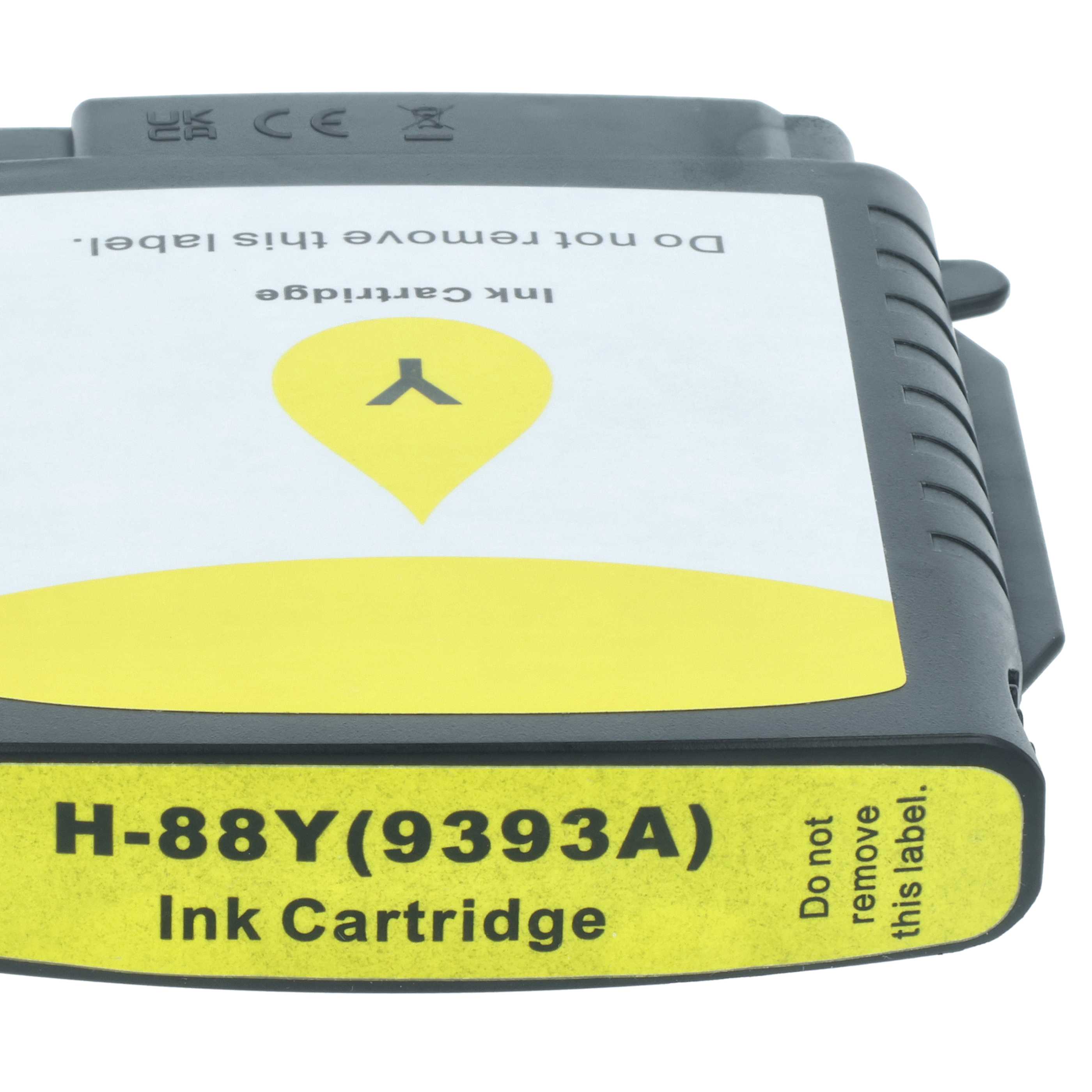 Ink Cartridge Suitable for Officejet Pro HP Printer - Yellow 28 ml + Chip