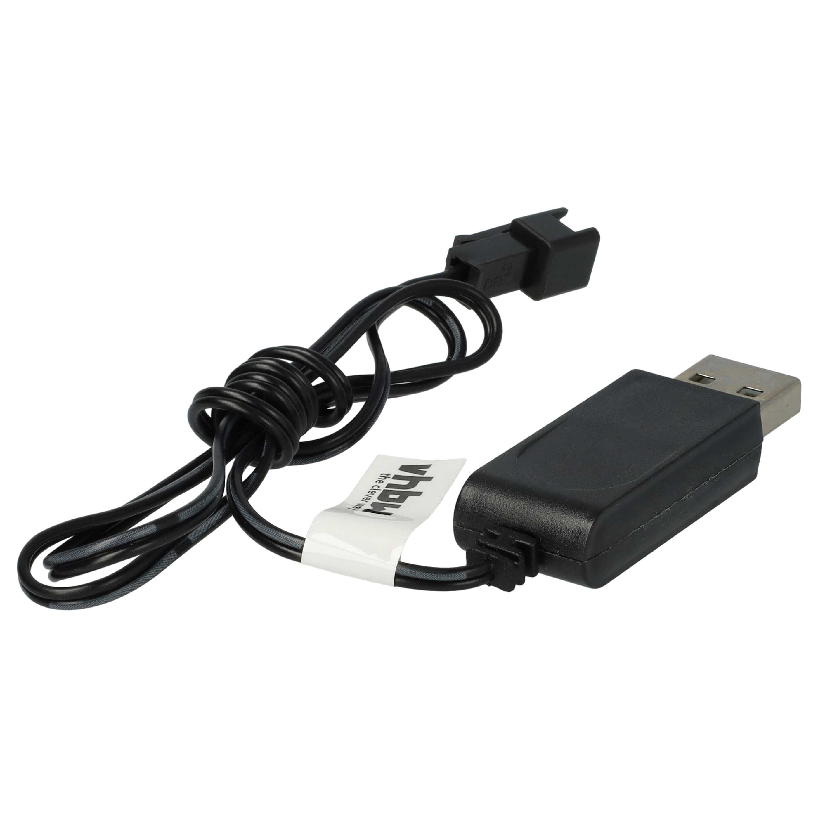 Cable de carga USB para batería SM-2P, modelo RC - 60 cm 6 V