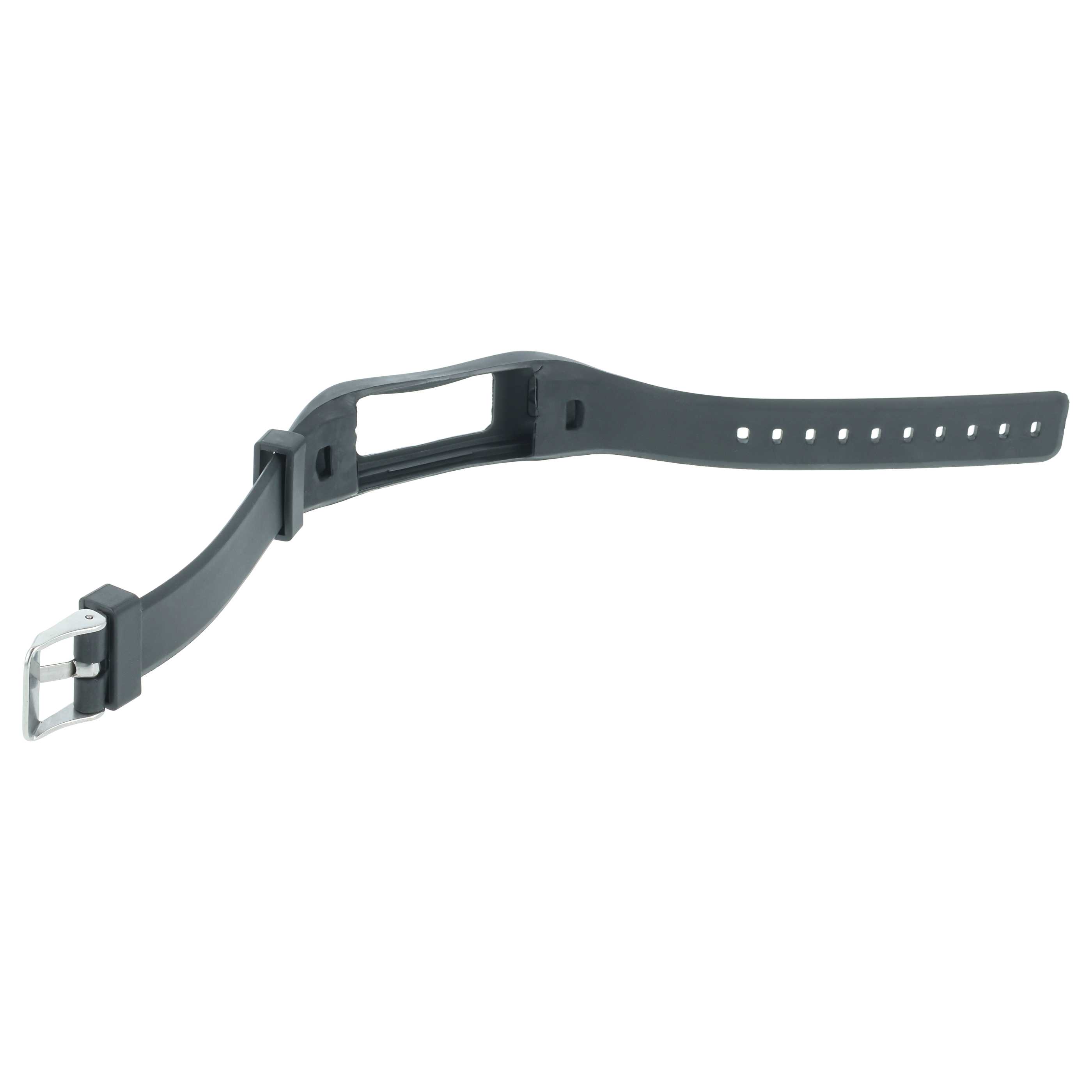 wristband for Garmin Vivofit Smartwatch - 17.5 - 22.5 cm long, 15mm wide, silicone, black