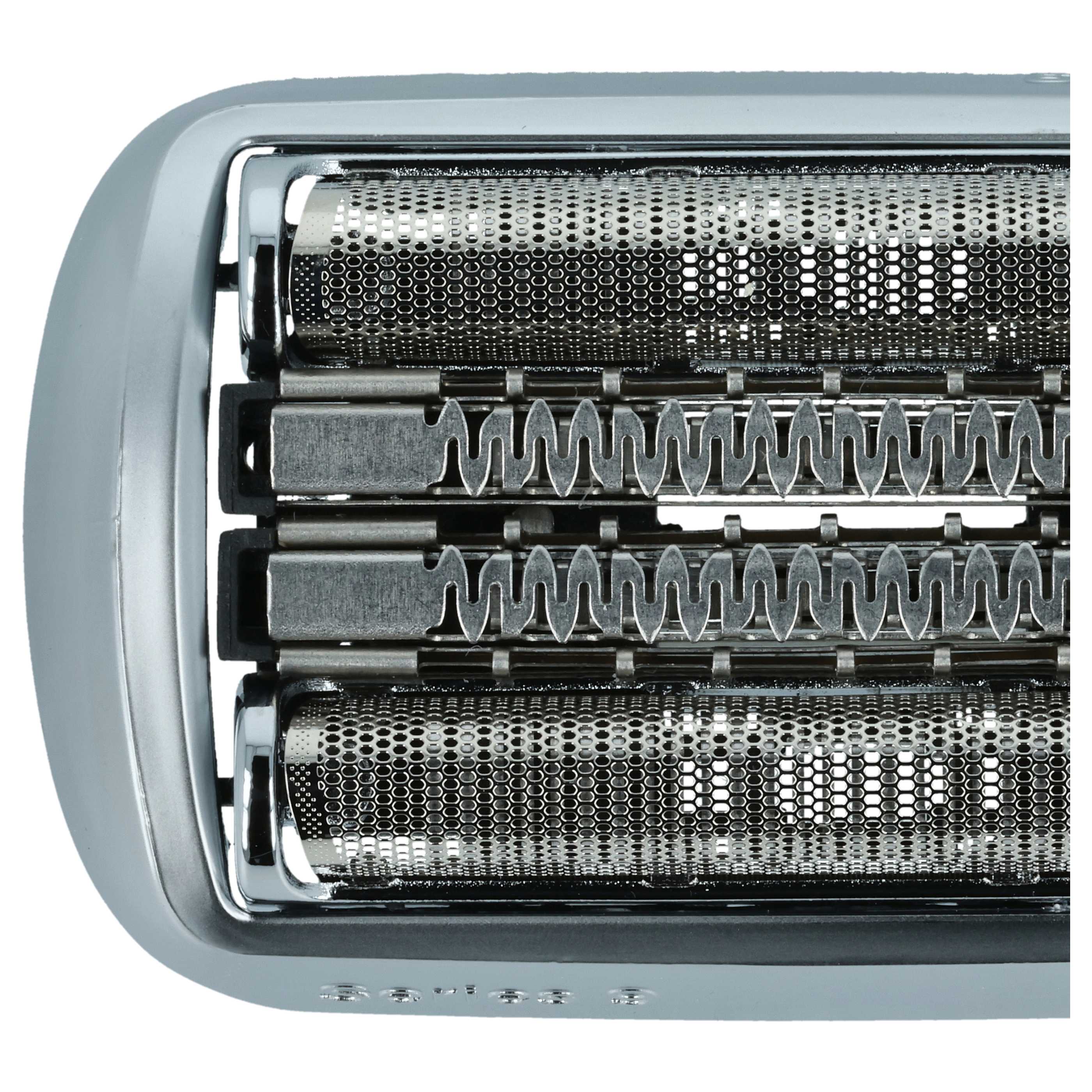 Cabezal reemplaza Braun 92M para afeitadoras Braun - plata