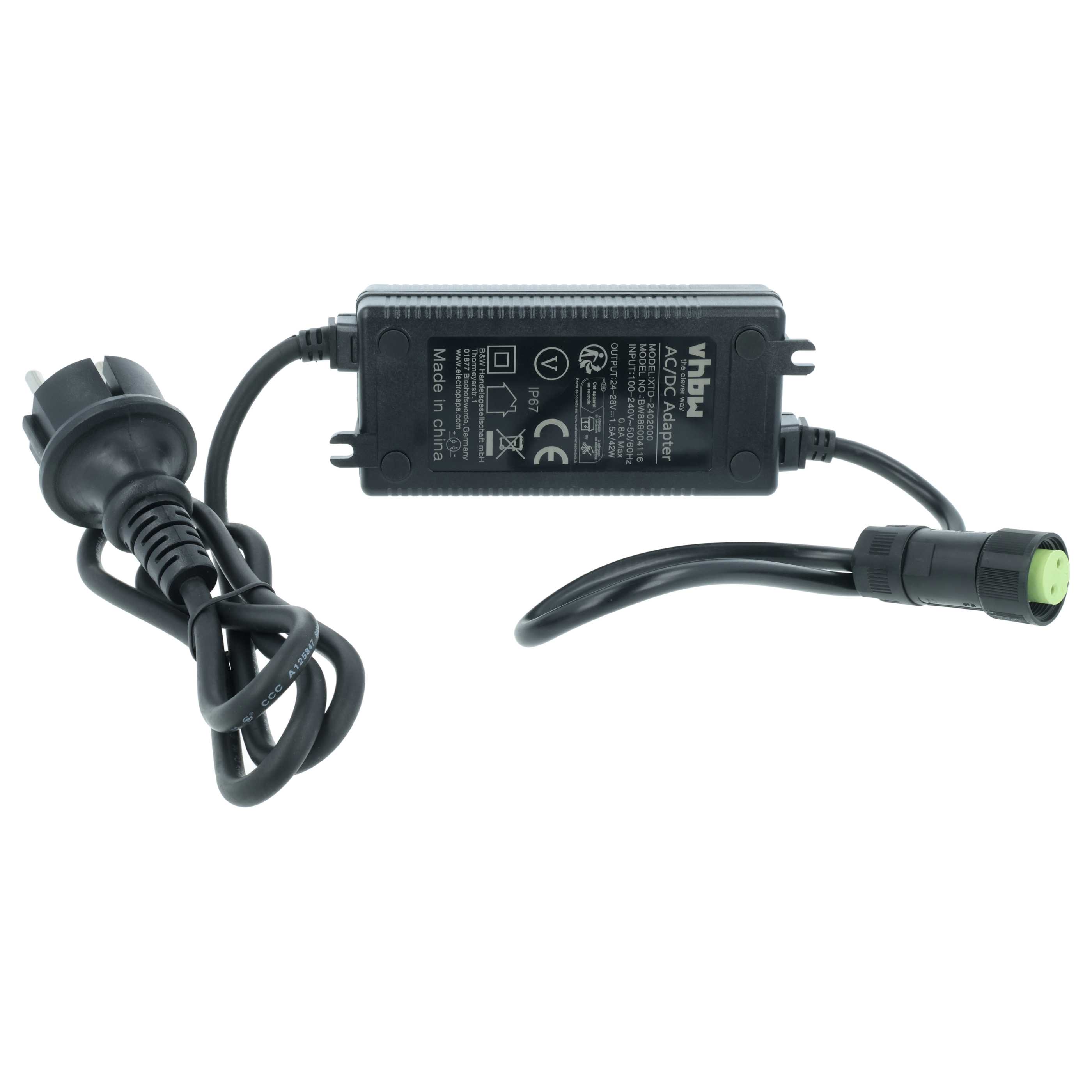 Charger replaces Positec 50029485, 50028933, 50029507, 50027729 for Worx Battery-Powered Robot Lawn Mower