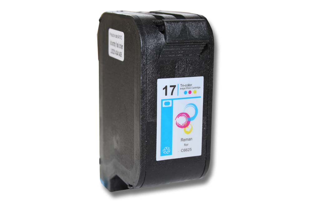 Ink Cartridge Suitable for Deskjet HP Printer - C/M/Y, Refilled 38 ml