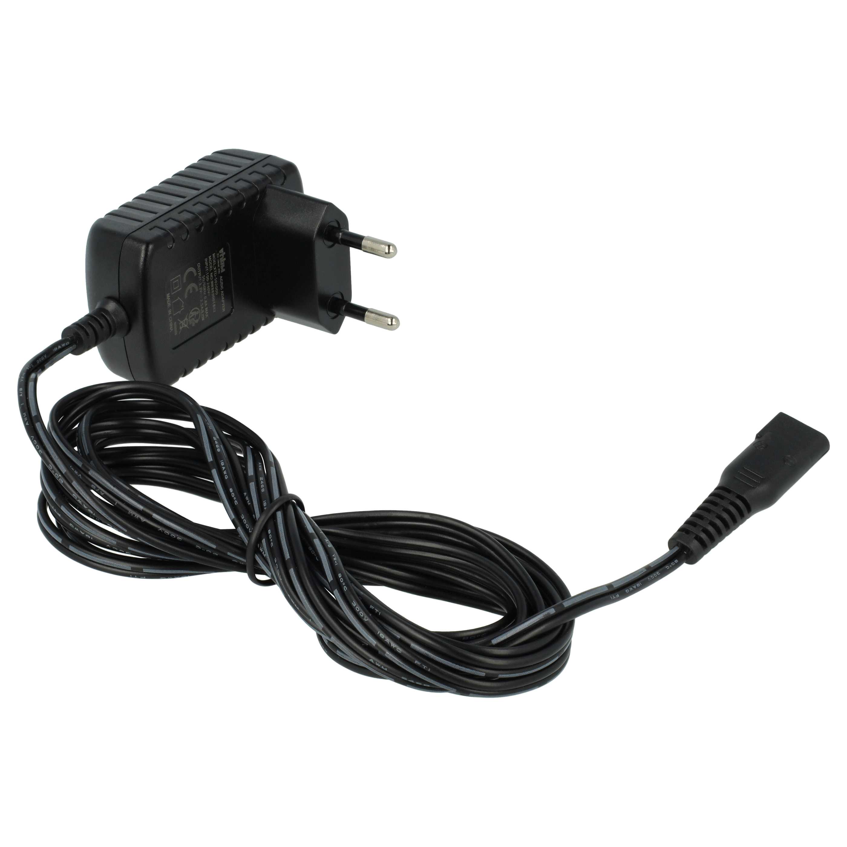 Mains Power Adapter suitable for Tondeo ECO Ceramic, Plus Black Electric Hair Trimmer - 10 cm