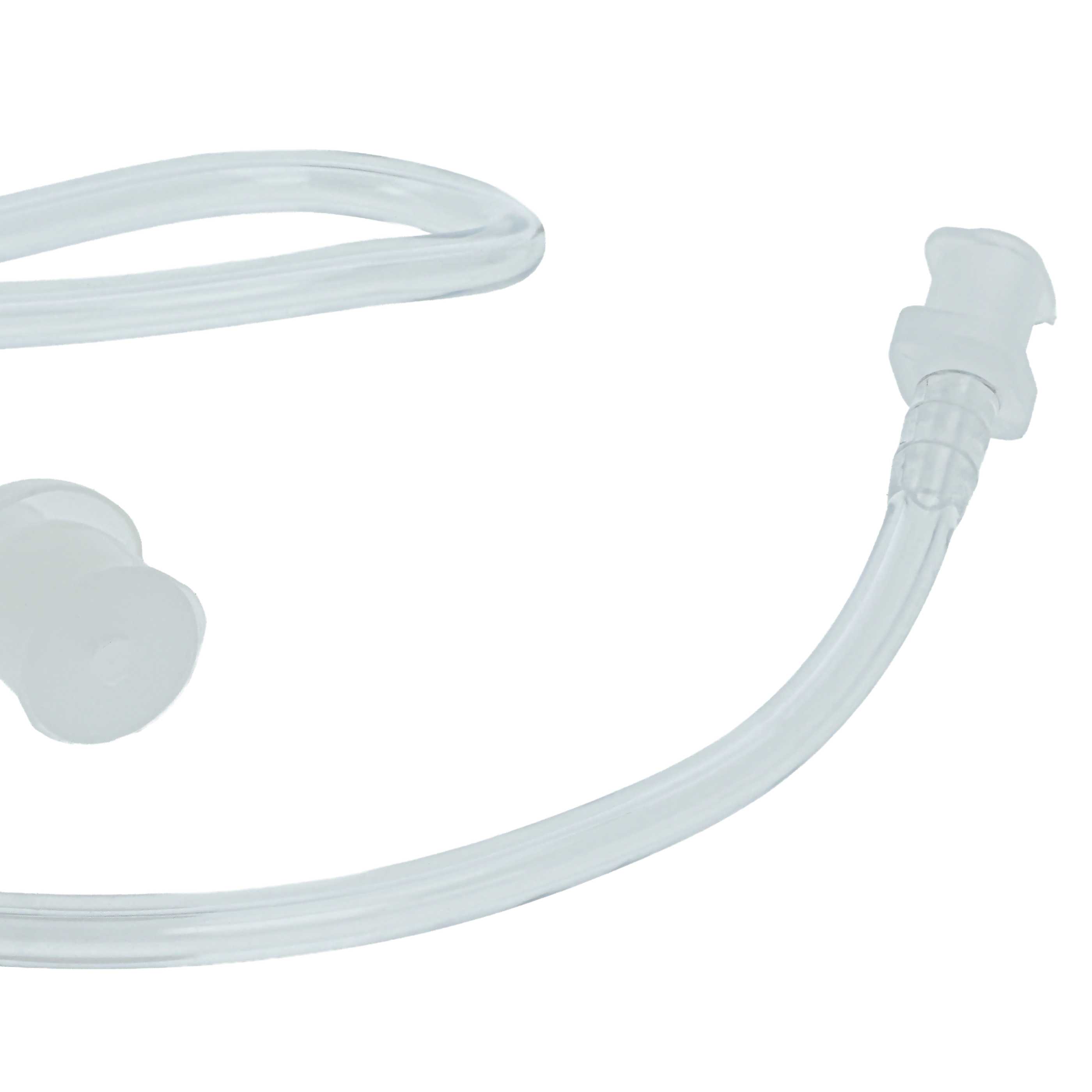 Tubo acustico per Headset - incl. 2x olive auricolari, trasparente