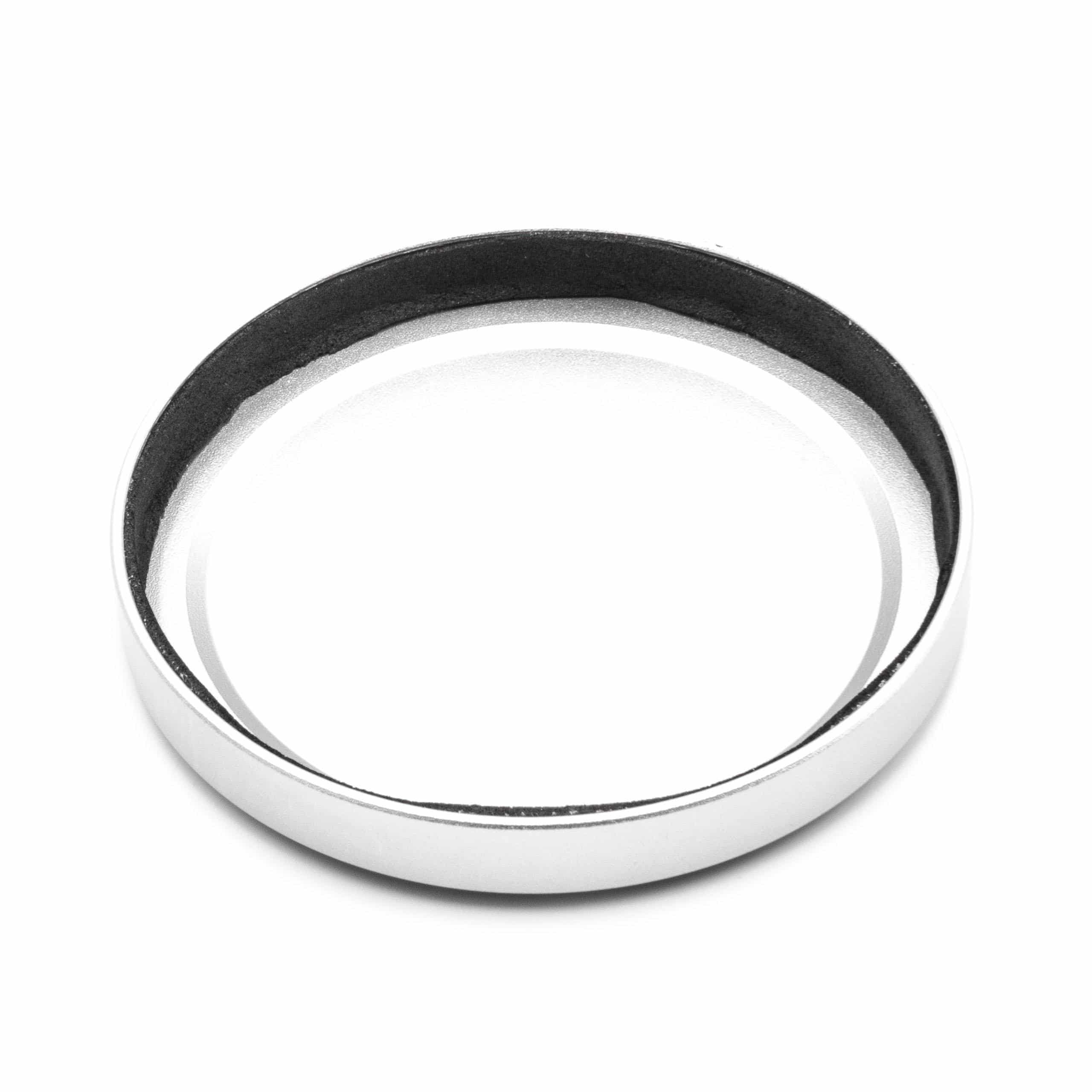 Lens Cap - aluminium, Silver