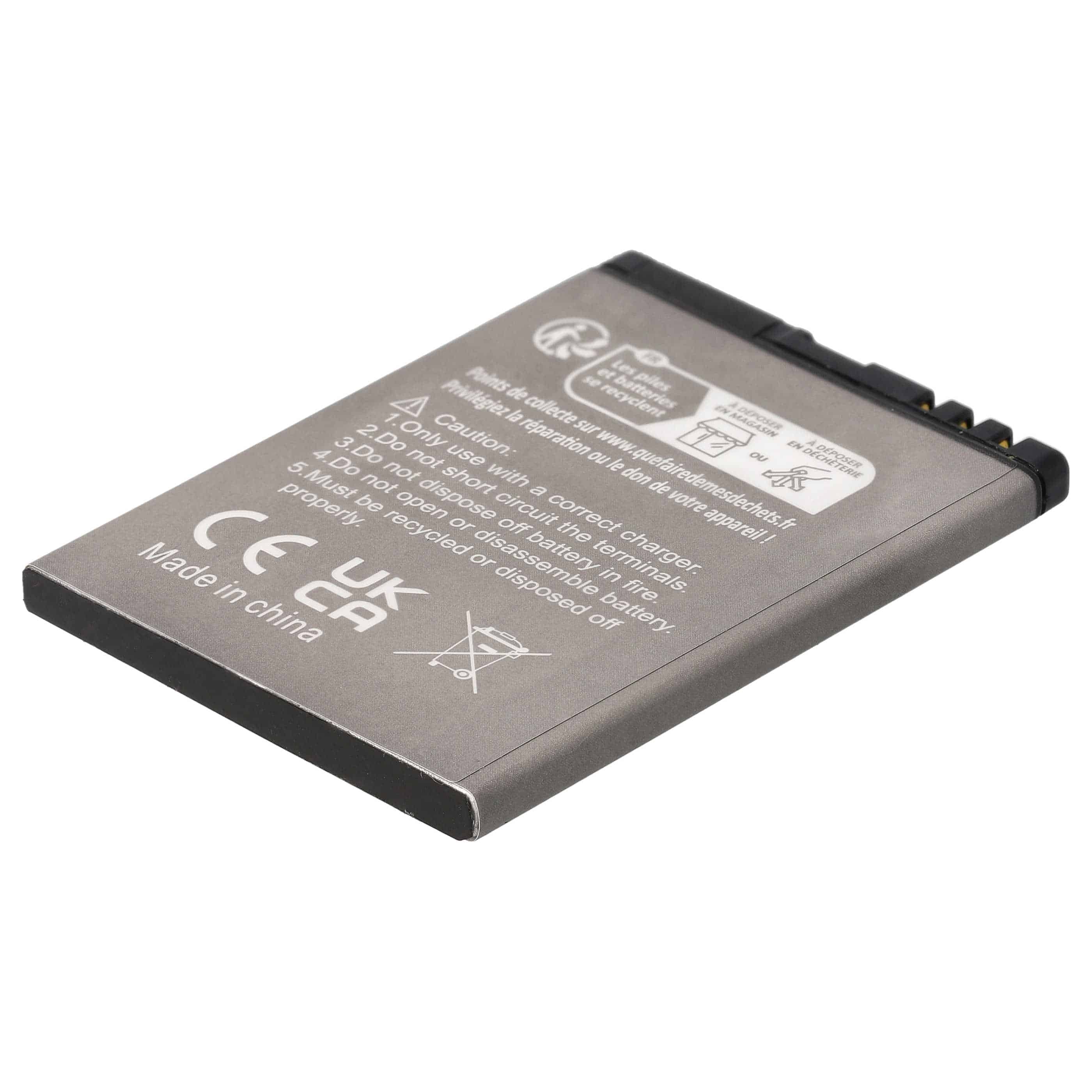 Akku als Ersatz für Binatone HZTBL-4D-01 - 1300mAh 3,7V Li-Ion