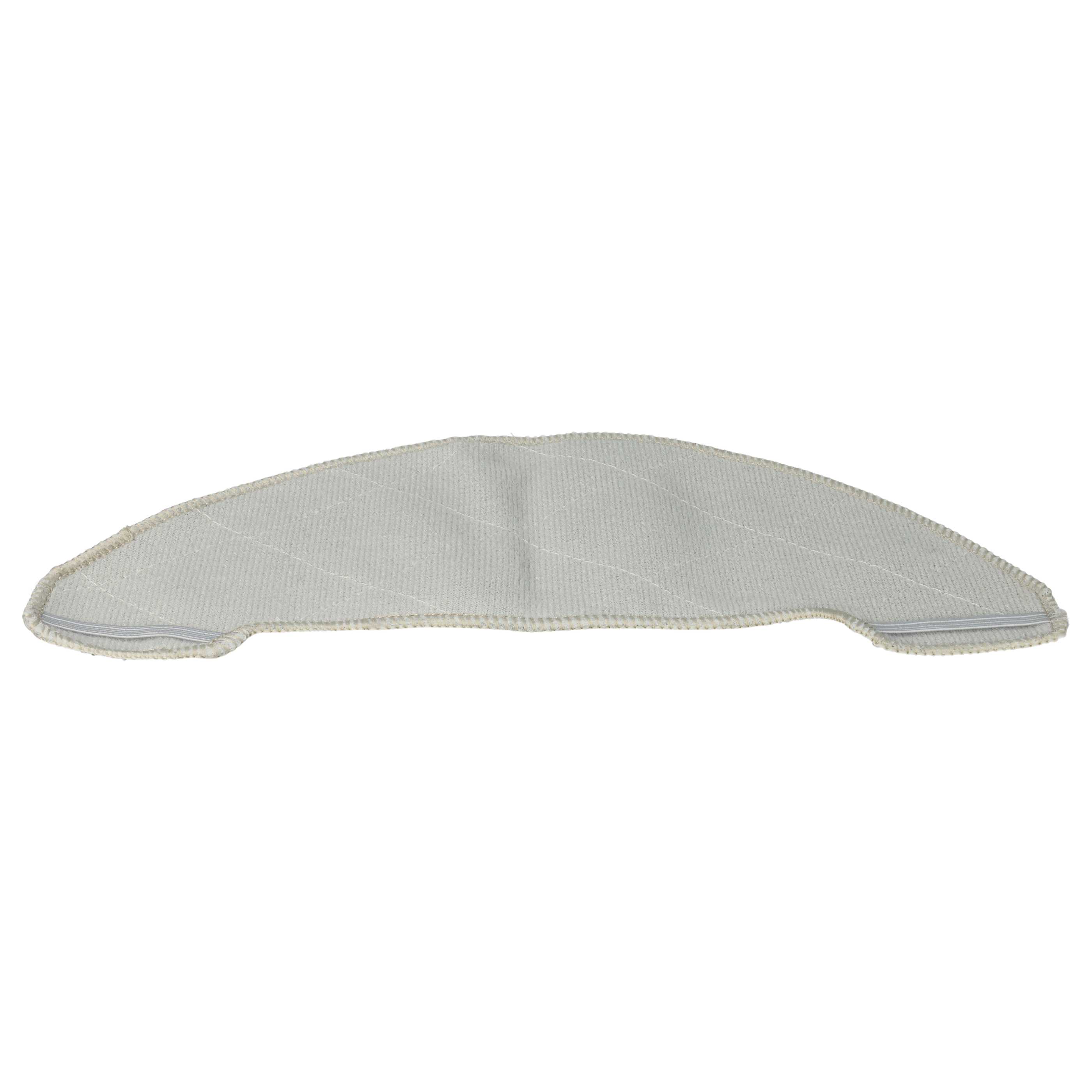 2x Cleaning Cloth suitable for Proscenic 850T Robot Vacuum - microfibre
