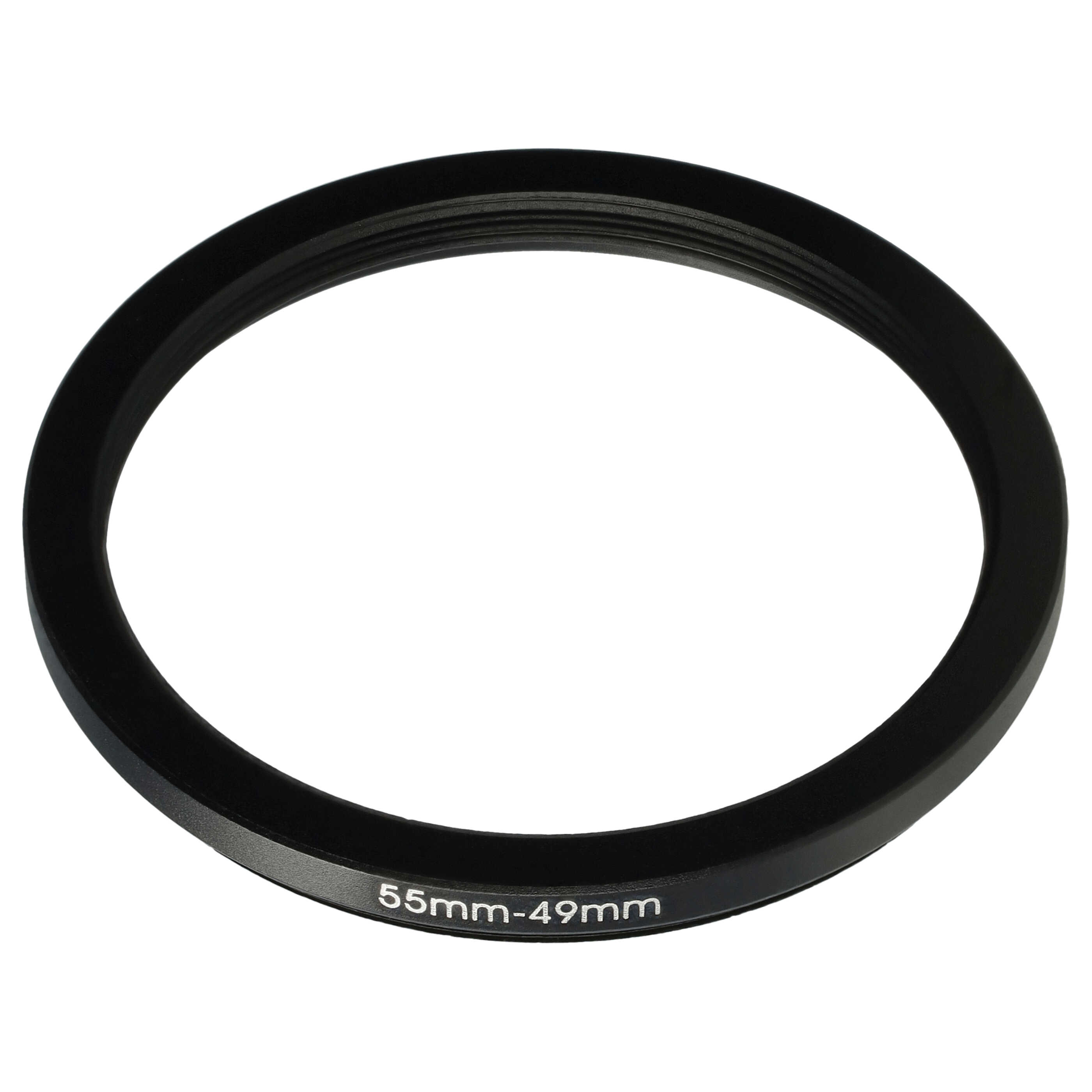 Step-Down-Ring Adapter von 55 mm auf 49 mm für diverse Kamera Objektive