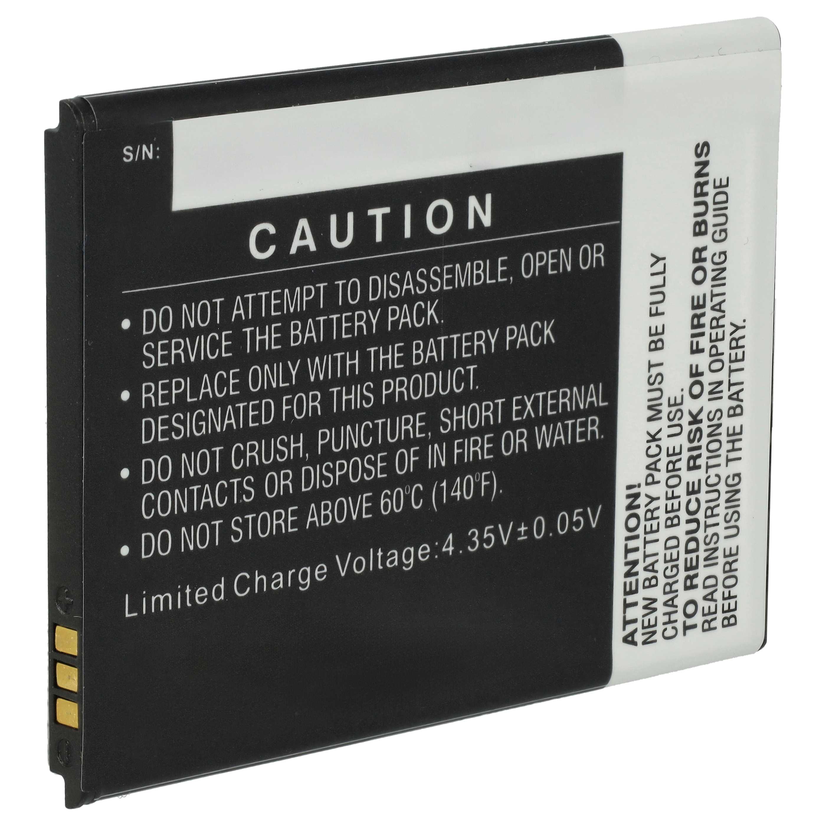 Akumulator do telefonu dla seniora zamiennik Doro DBT-2500A - 2350 mAh 3,8 V LiPo
