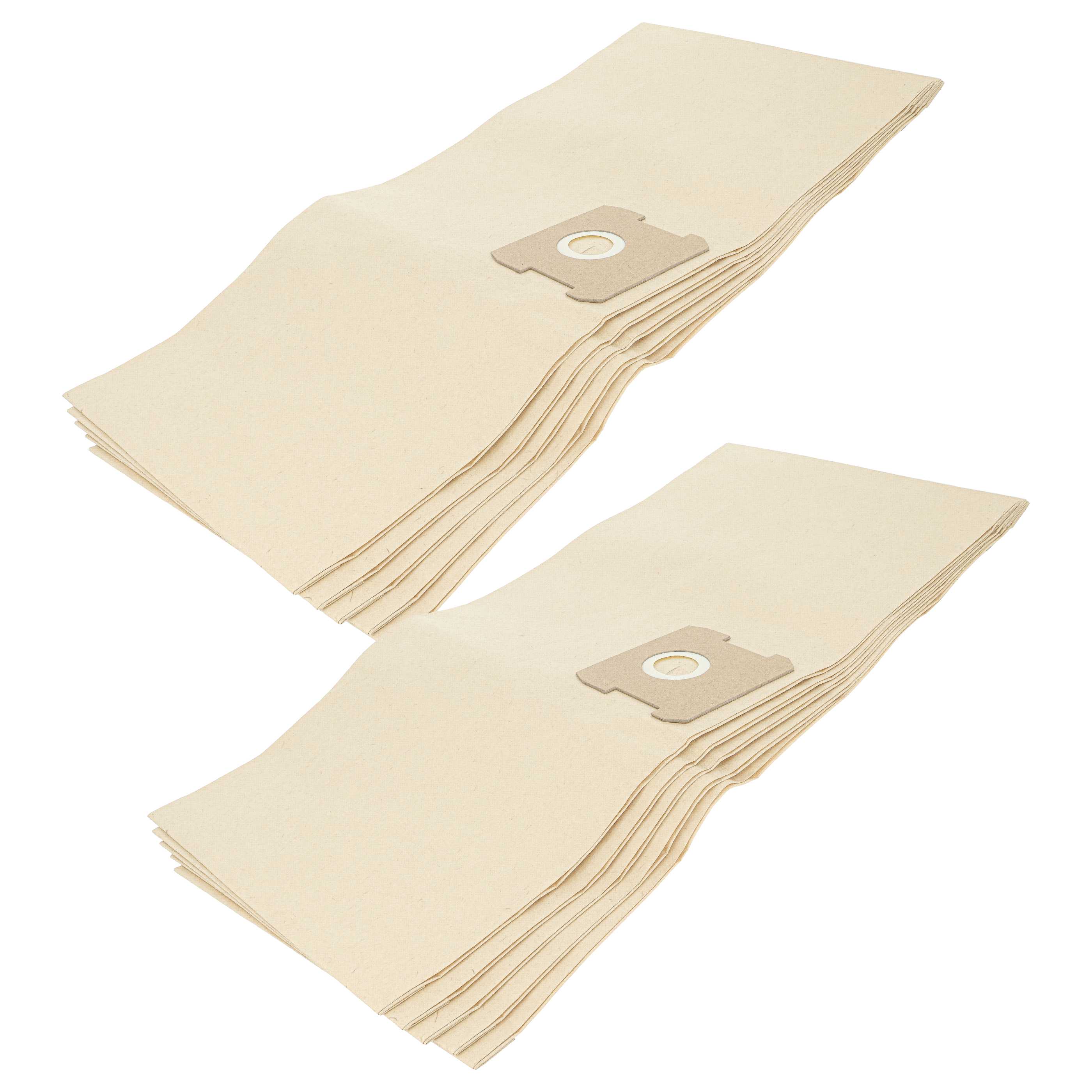 10x bolsa aspiradora para Einhell TC-VC 1812 S, TC-VC 1815 S - papel