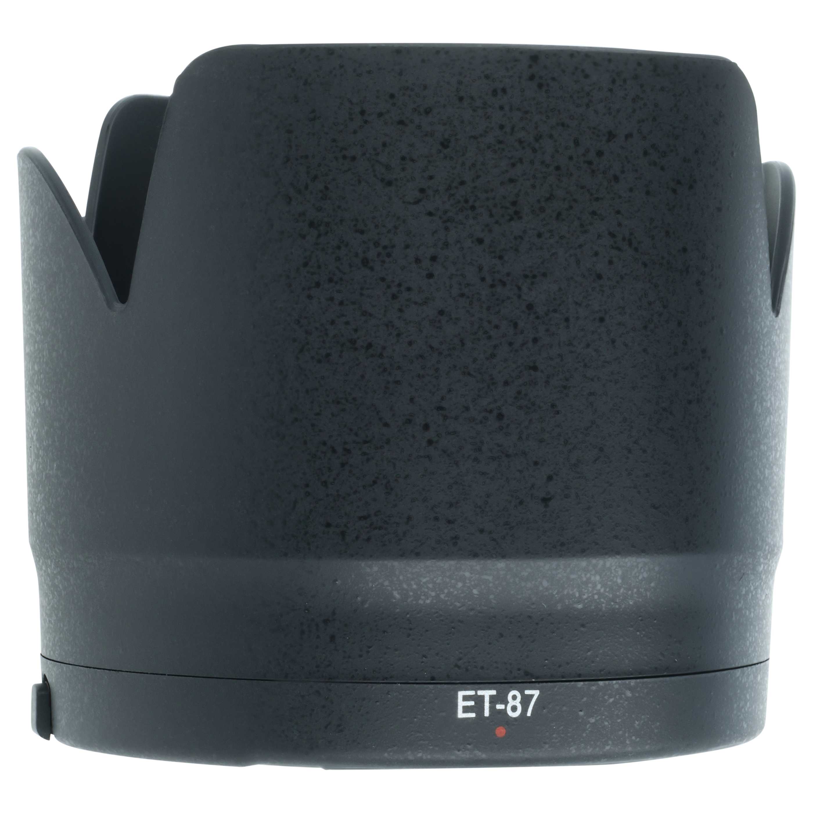 Lens Hood replaces Canon ET-87 for Canon Lens with 77 mm Diameter, plastic, black