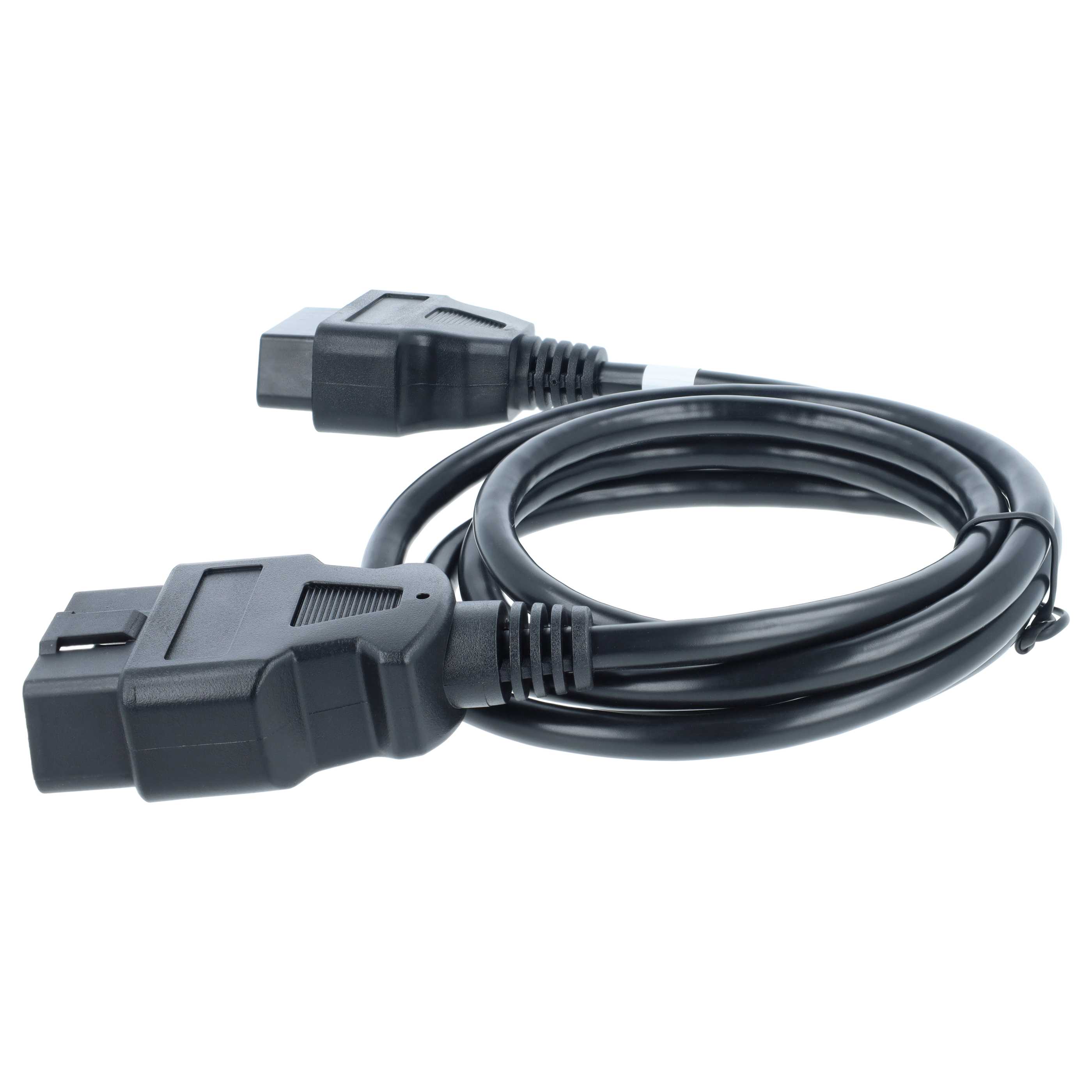 vhbw OBD2 Verlängerungskabel 150cm OBD2 16Pin (w) auf 16Pin (m)