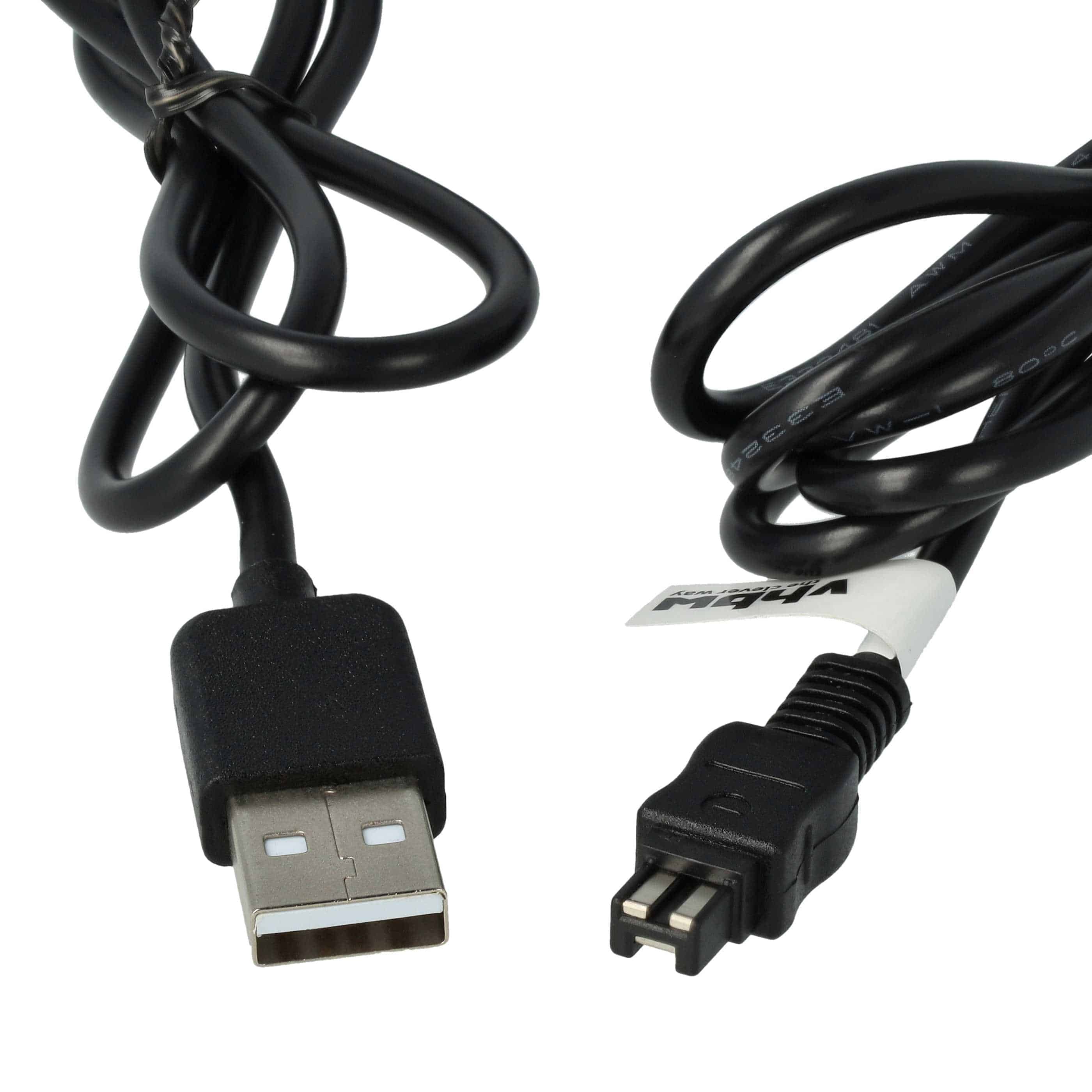 USB Ladekabel als Ersatz für Sony AC-L200, AC-L200B AC-L200C für Sony Kamera, Videokamera, Camcorder - 170 cm