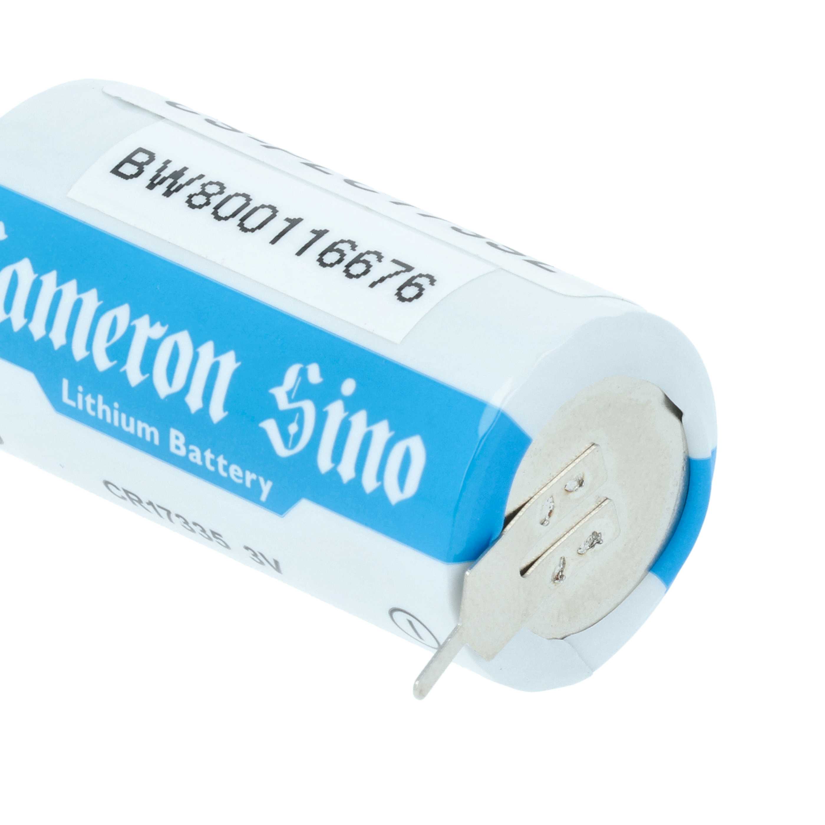 5x Akumulator do PLC programowalnego sterownika zamiennik Panasonic BR-2/3AG, BR17335 - 1450 mAh 3 V Li-MnO2