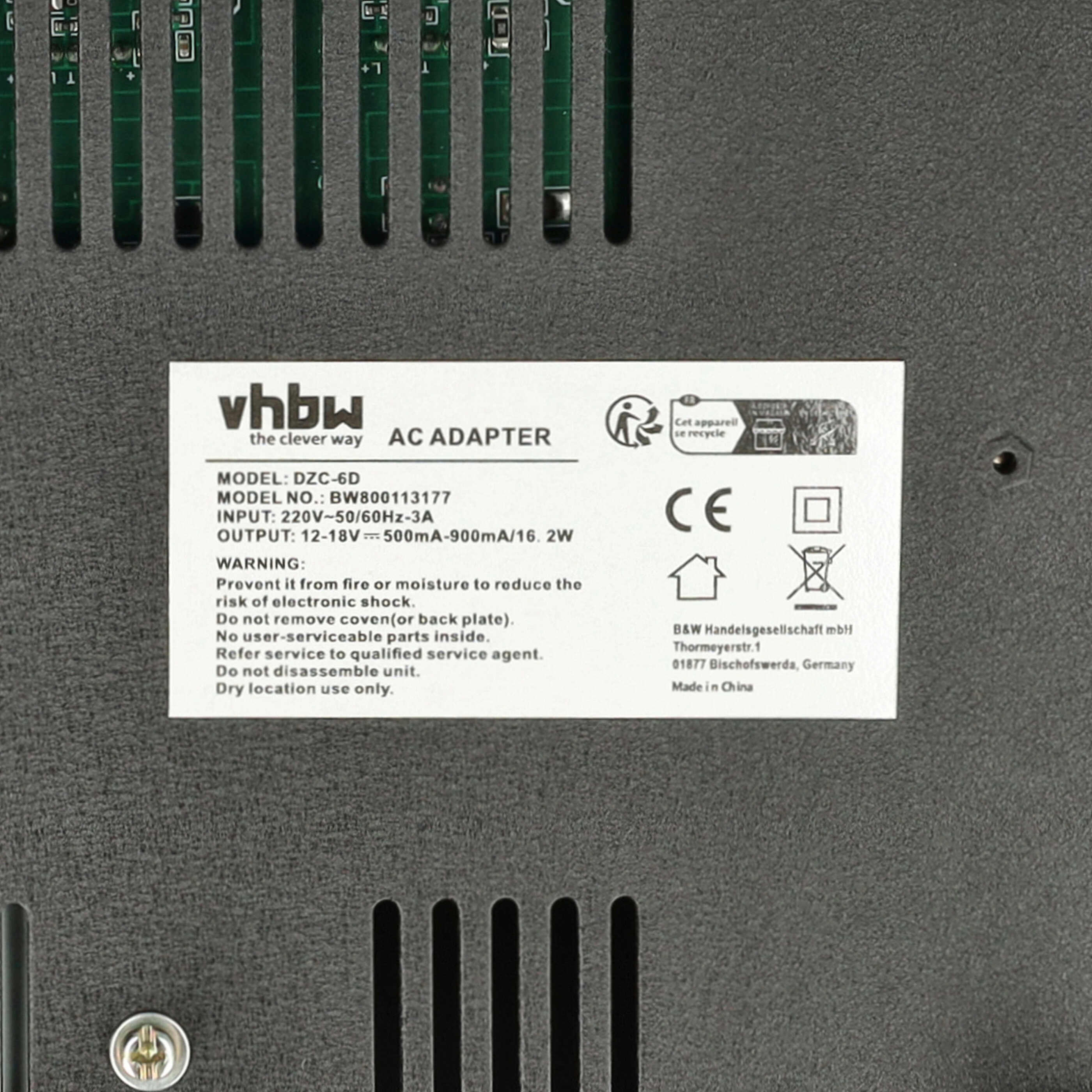 Ladegerät passend für Motorola HNN4001 Funkgerät-Akkus u.a. - 9,6 V