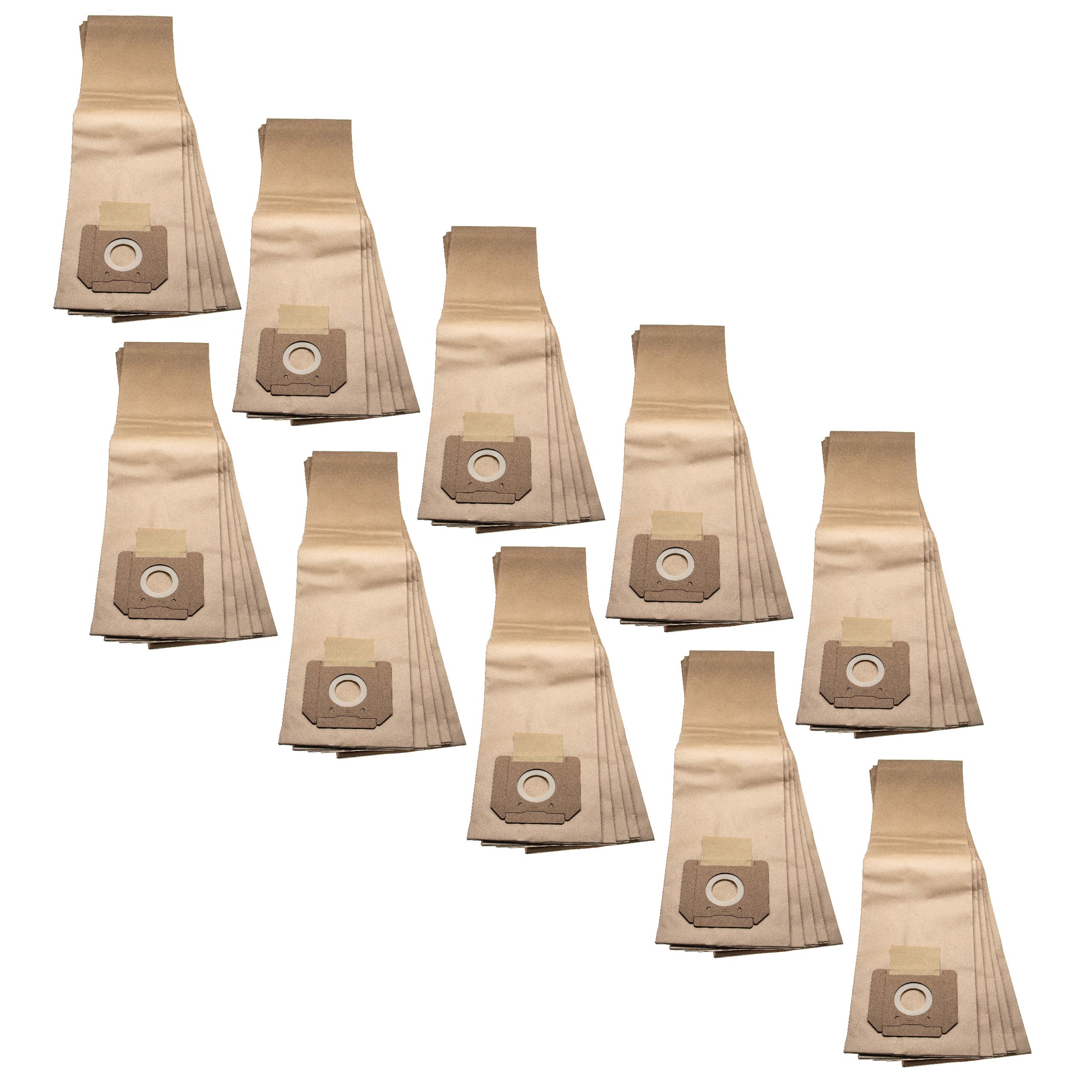 50x Sac remplace Bosch 2607432036 pour aspirateur Bosch - papier