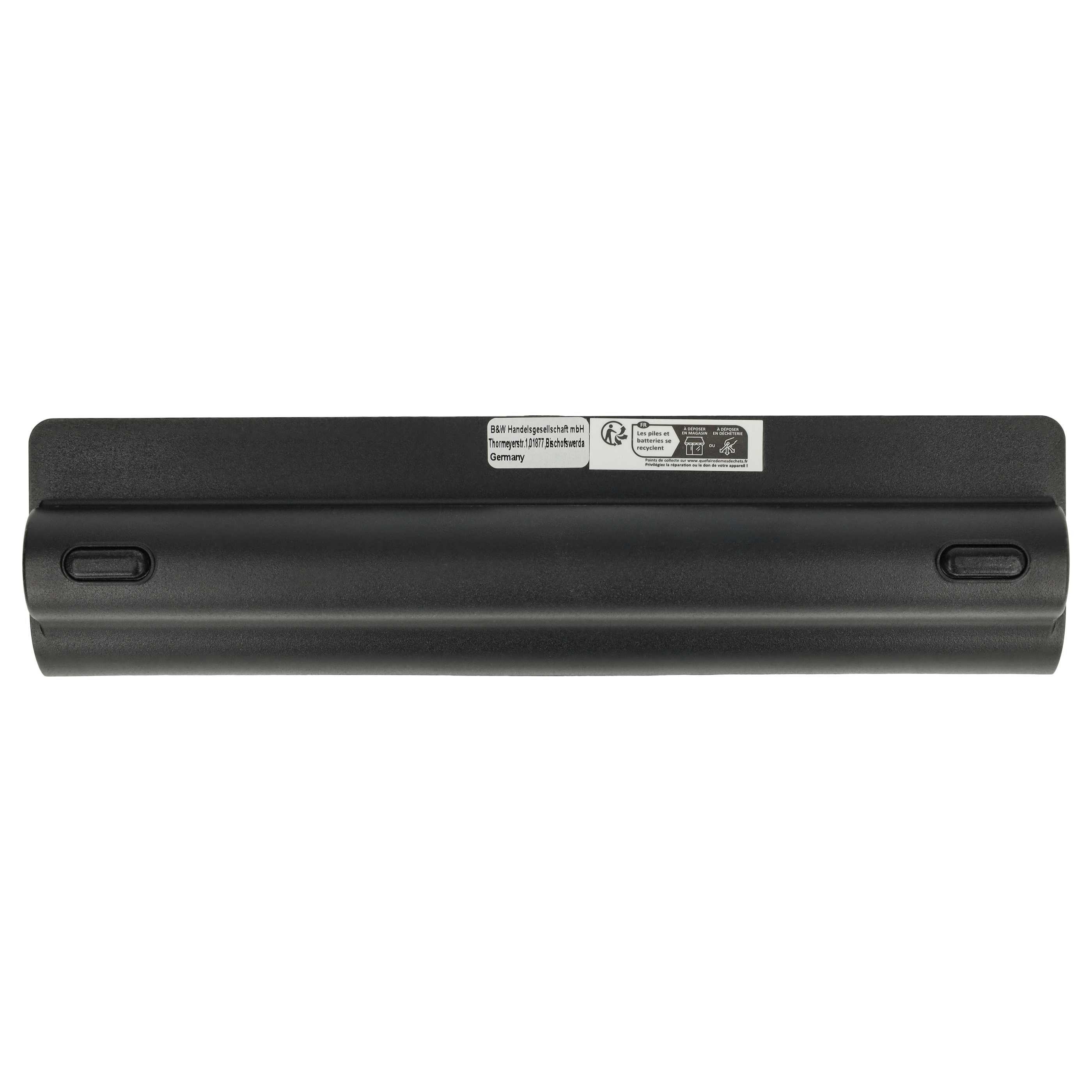 Akumulator do laptopa zamiennik Toshiba PA5024U-1BRS, PA5023U-1BRS - 6600 mAh 10,8 V Li-Ion, czarny