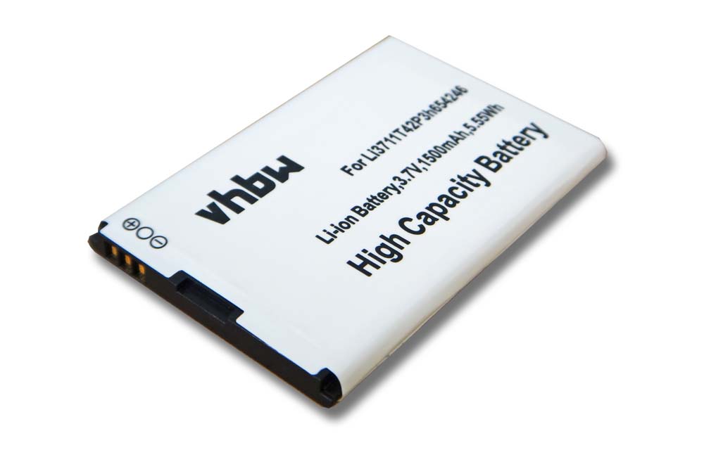 Batterie remplace Verizon VZWAC30BAT pour téléphone portable - 1500mAh, 3,7V, Li-ion