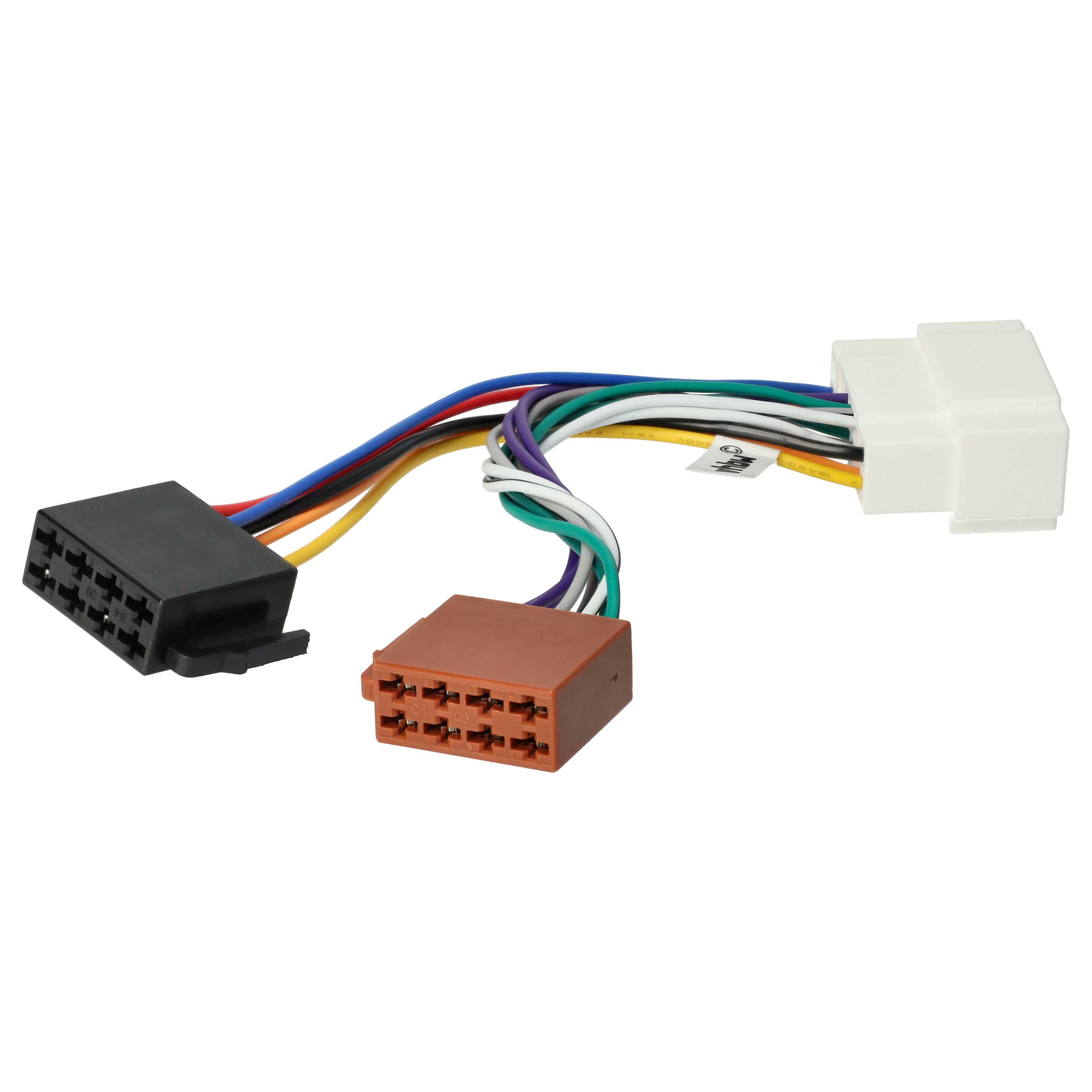 Adaptador ISO para radio de coche Honda, Fiat, Opel, Suzuki - ISO 10487 (m)