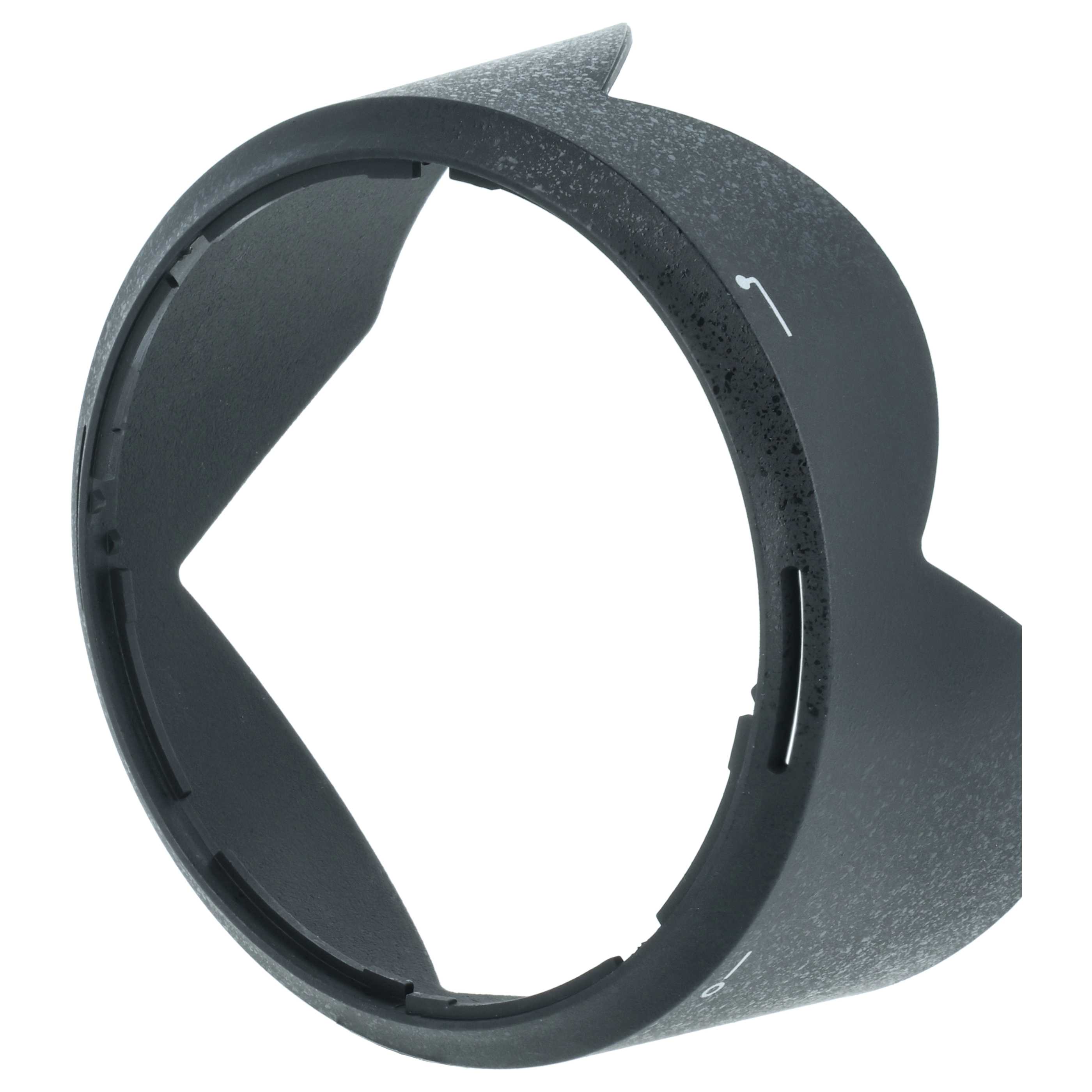 Lens Hood replaces Nikon HB-58 for Nikon Lens with 77 mm Diameter, plastic, black