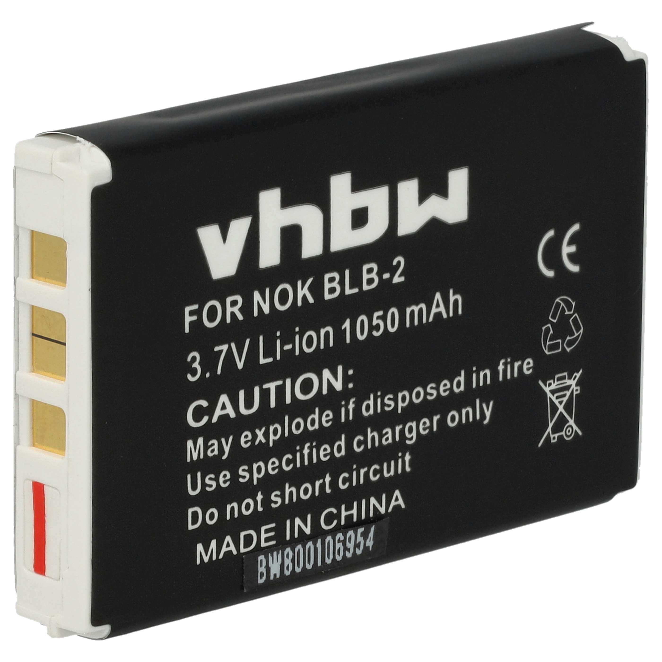Batteria sostituisce Aiptek ZPT-NKA per cellulare - 1050mAh 3,7V Li-Ion 