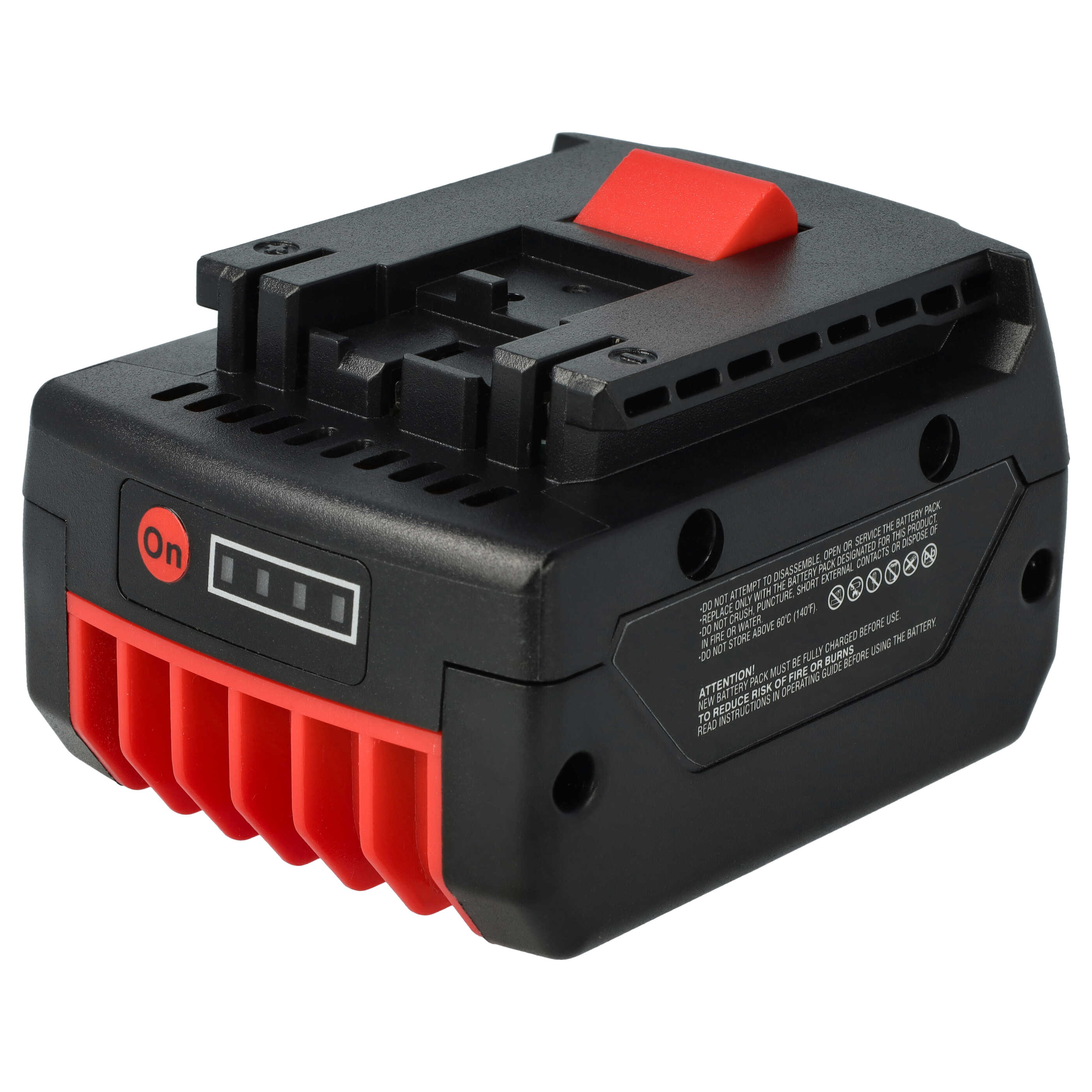 Battery replaces Bosch BAT607 for Electric Power Tool - 4000 mAh, 14.4 V, Li-Ion