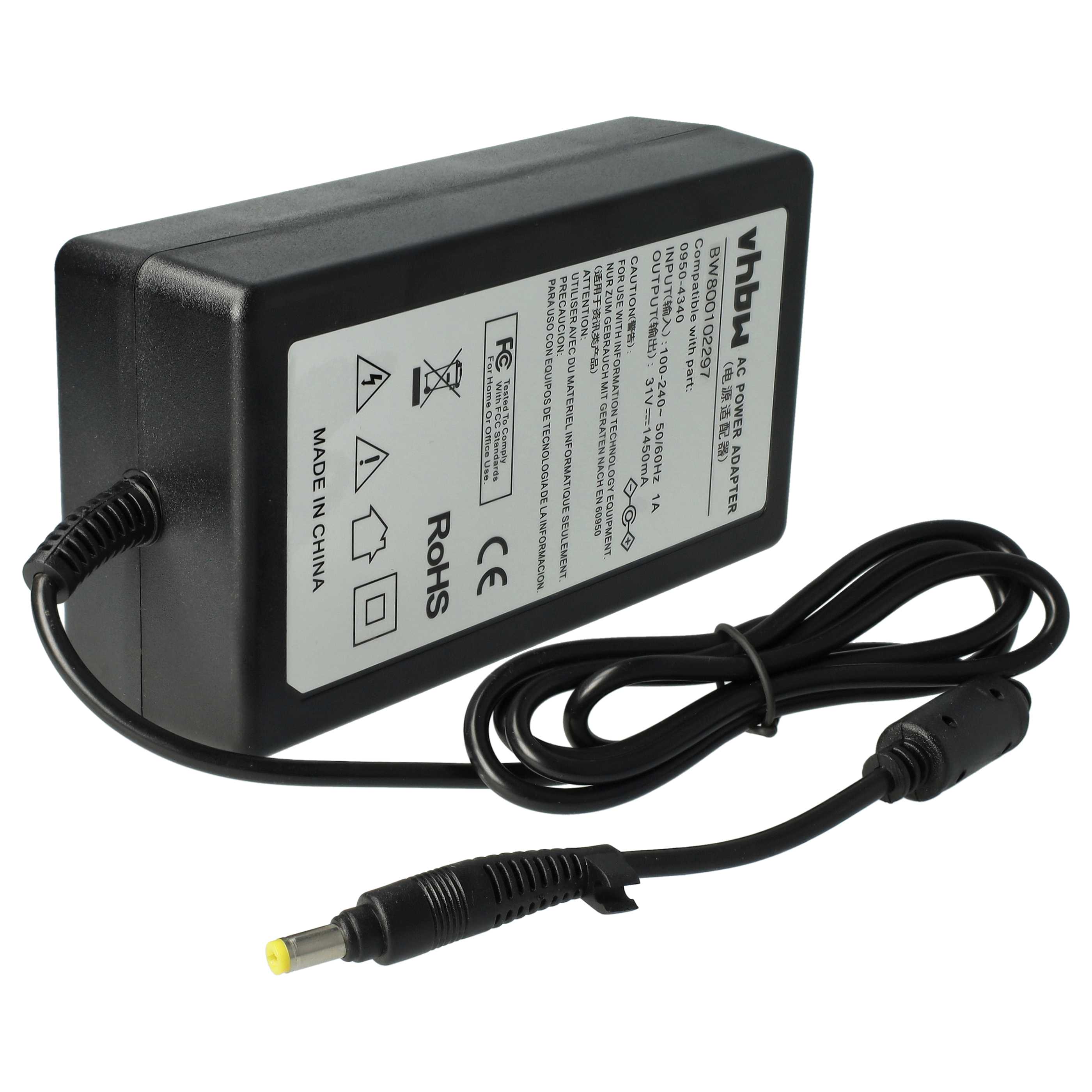 Mains Power Adapter replaces HP 0950-4340 Printer