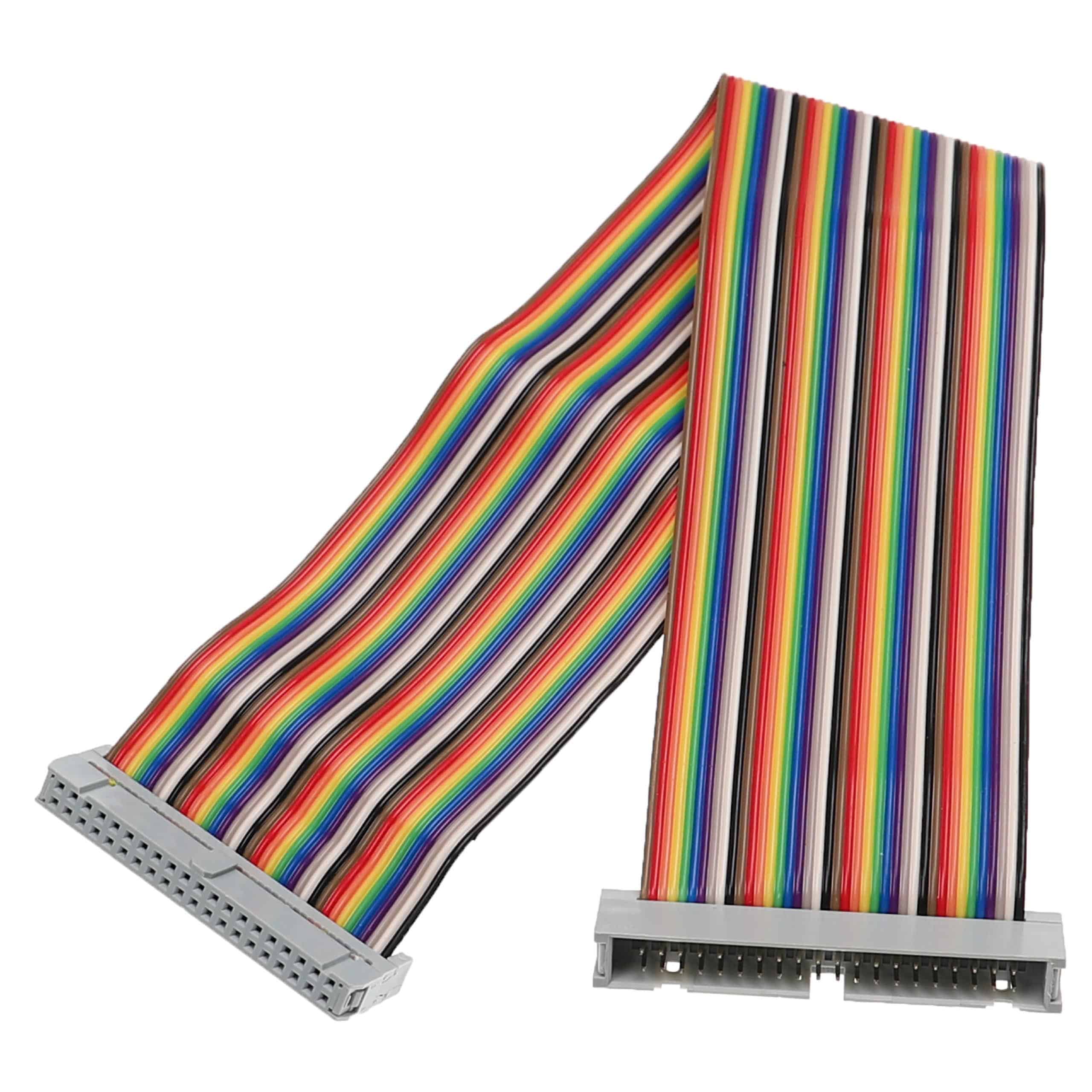 Cable GPIO 40 pines compatible con Raspberry Pi miniordenador - Cable alargador GPIO multicolor, 30 cm