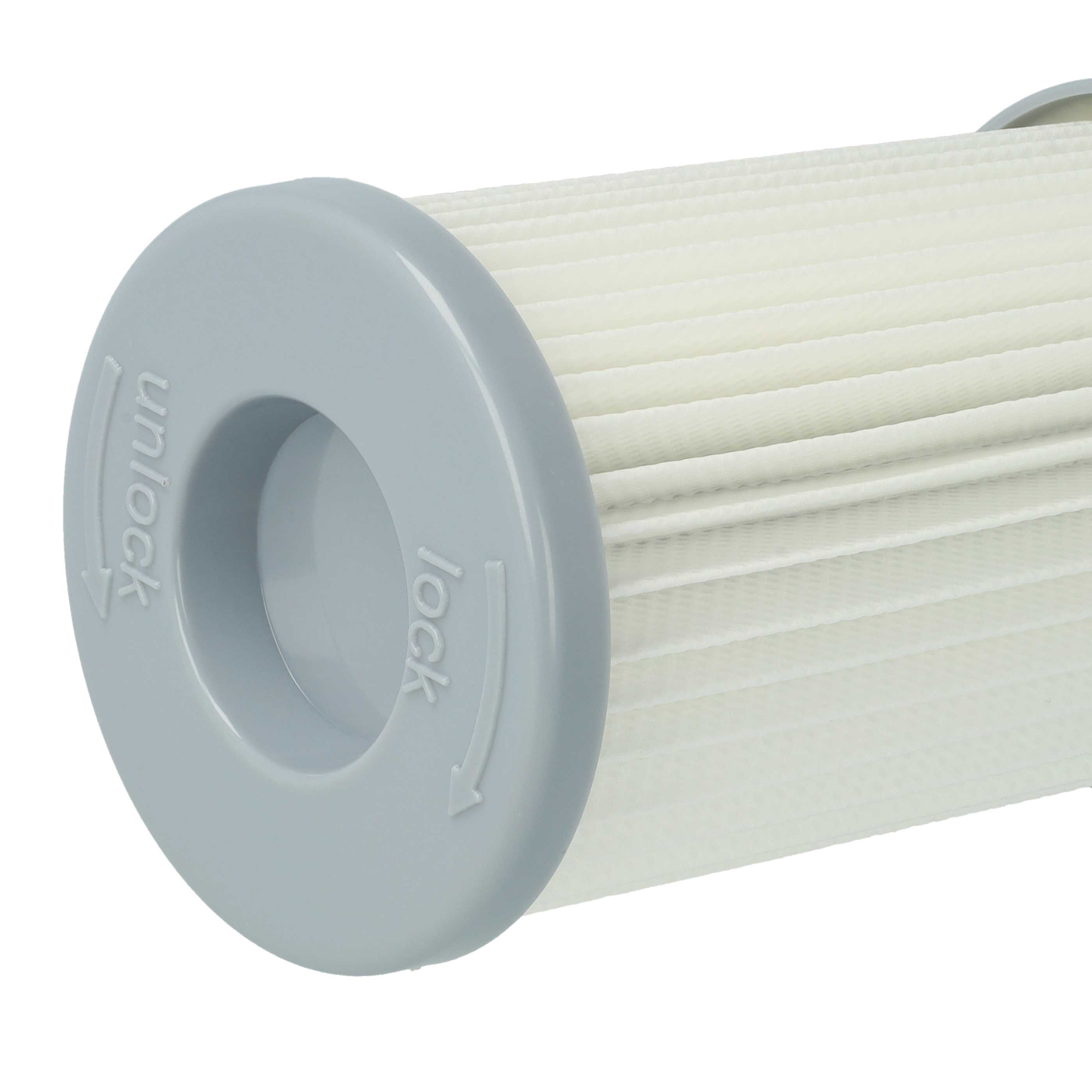 3x Filtro sostituisce Electrolux 9001966051 per aspirapolvere - filtro HEPA, bianco / grigio